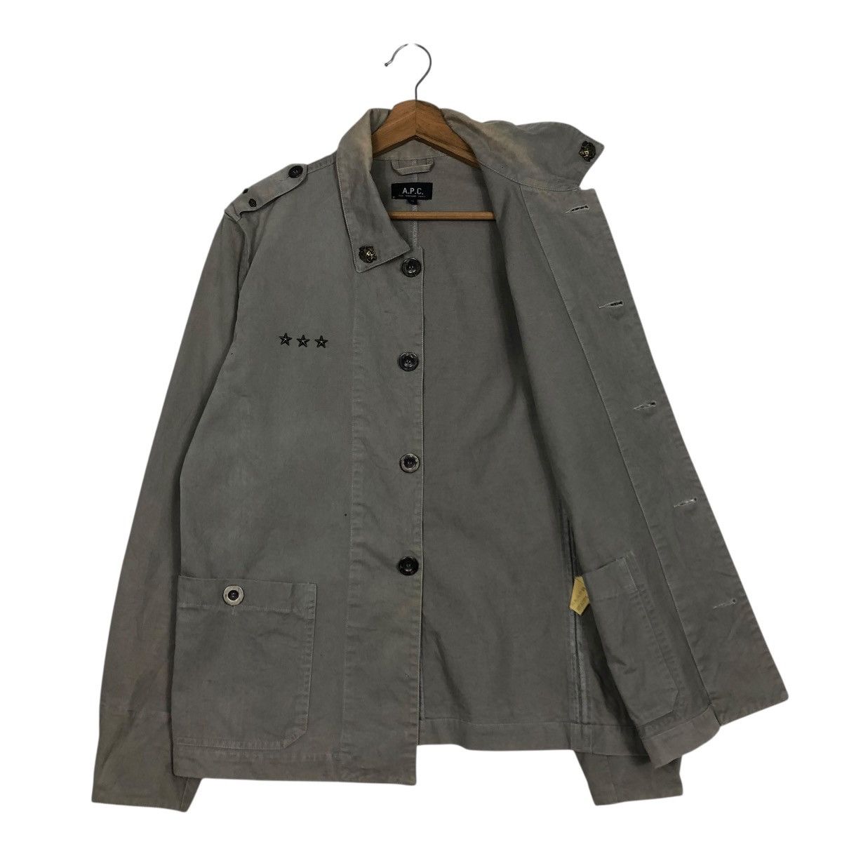 A.P.C. 🔥VINTAGE CHORE WORK JACKET A.P.C MILITARY ISSEY MIYAKE Size US M / EU 48-50 / 2 - 13 Thumbnail