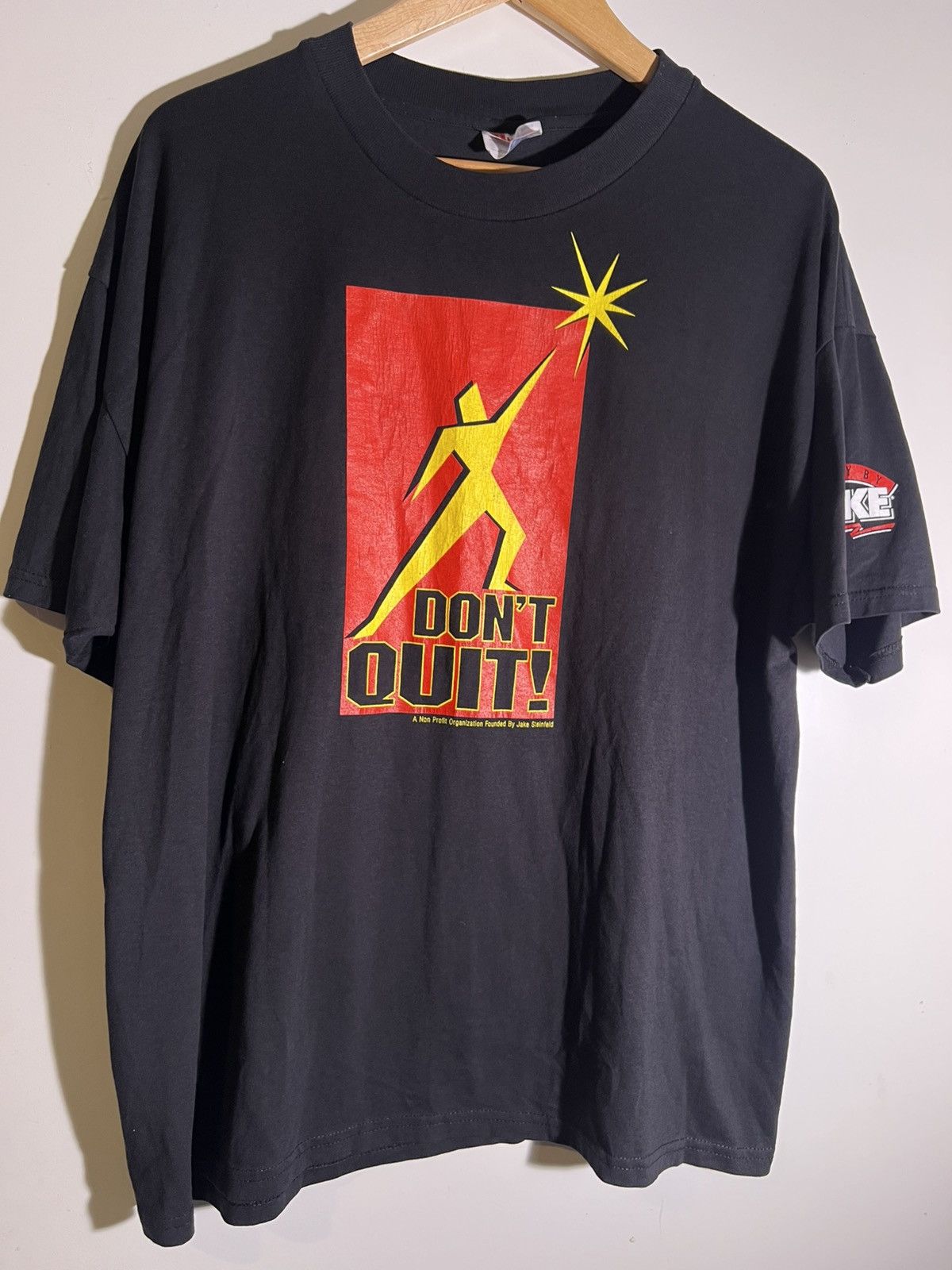 Vintage 90’s 2000’s Y2K VTG Vintage Don’t Quit Body Jake Retro Shirt Size US XL / EU 56 / 4 - 1 Thumbnail