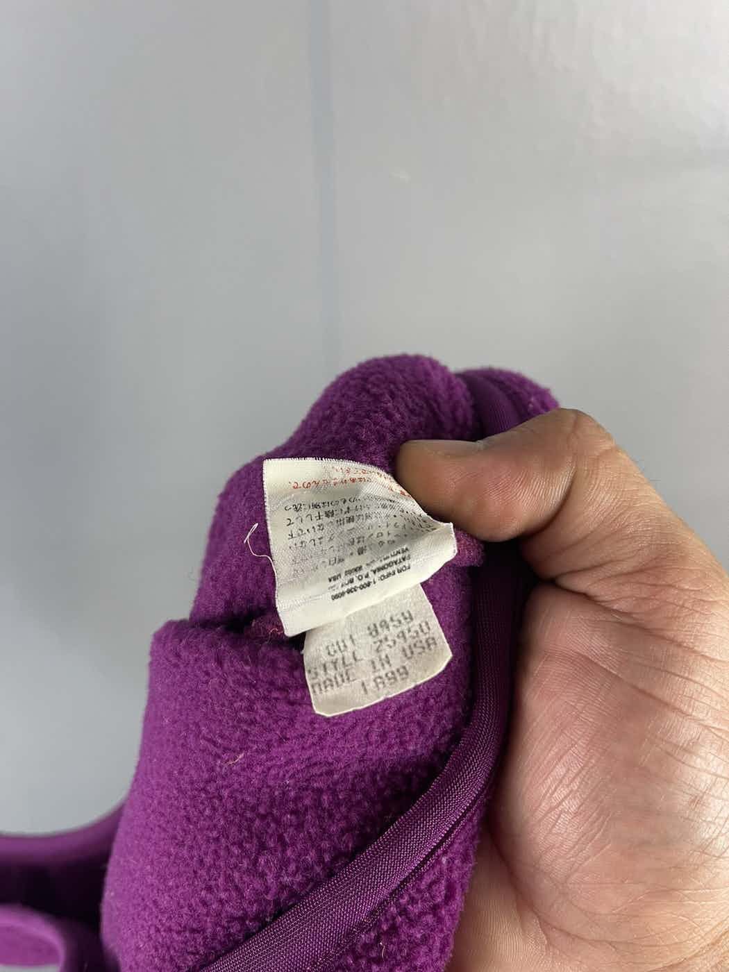 Patagonia × Vintage Vtg PATAGONIA Snap Button Anorak Single Pocket Fleece Jacket Size US S / EU 44-46 / 1 - 9 Thumbnail