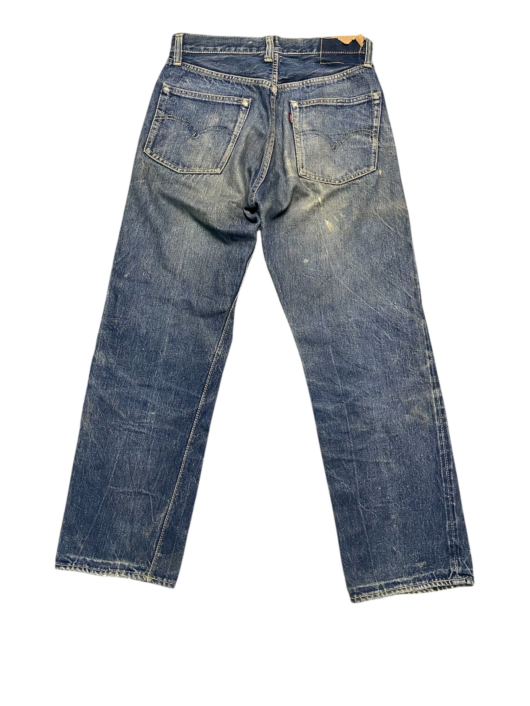 Levi's Vintage Levis 501 Redline Selvedge Denim Jeans Size US 29 - 2 Thumbnail