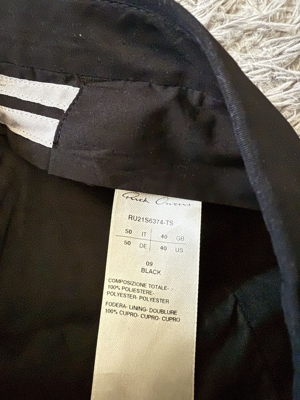 Rick Owens Astaires long polyester pants Size US 34 / EU 50 - 4 Thumbnail