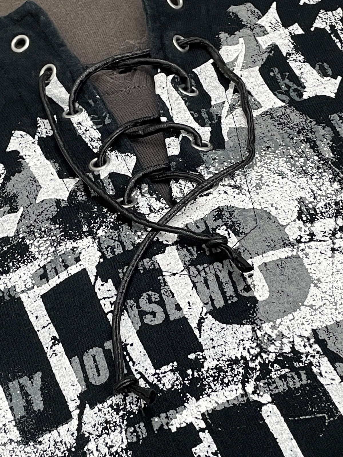 Japanese Brand Beaumont Carr Punk Fashion Bondage Y2K Life Poem Size US L / EU 52-54 / 3 - 8 Thumbnail