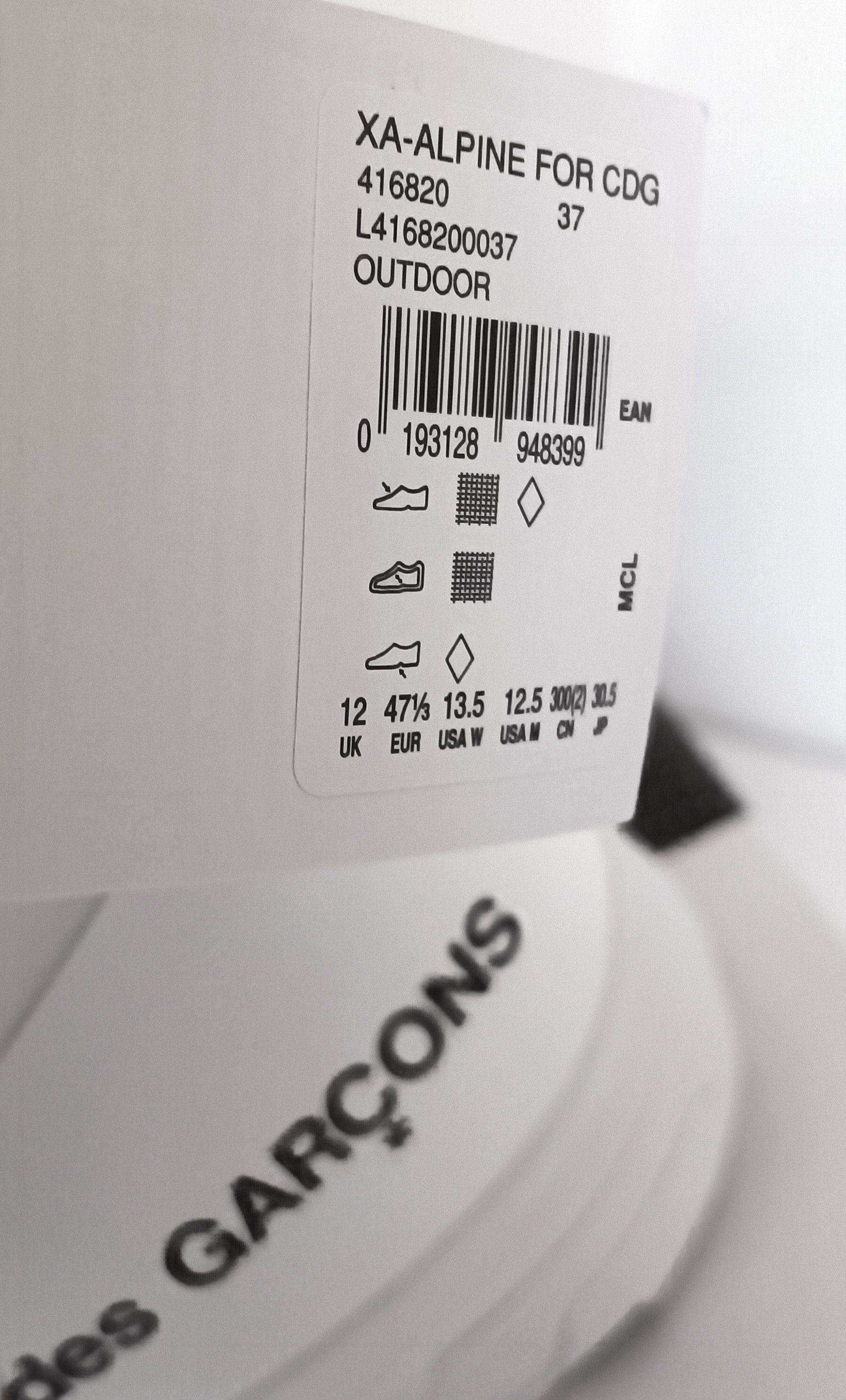 Comme des Garcons × Japanese Brand × Salomon Salomon XA-Alpine 2 for CdG (Limited Edition) Size US 12.5 / EU 45-46 - 6 Thumbnail