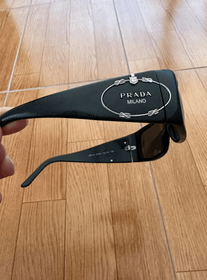 Prada PRADA Sunglasses Star Mask Flame Sport Metal Wrap RI831 Size ONE SIZE - 3 Thumbnail