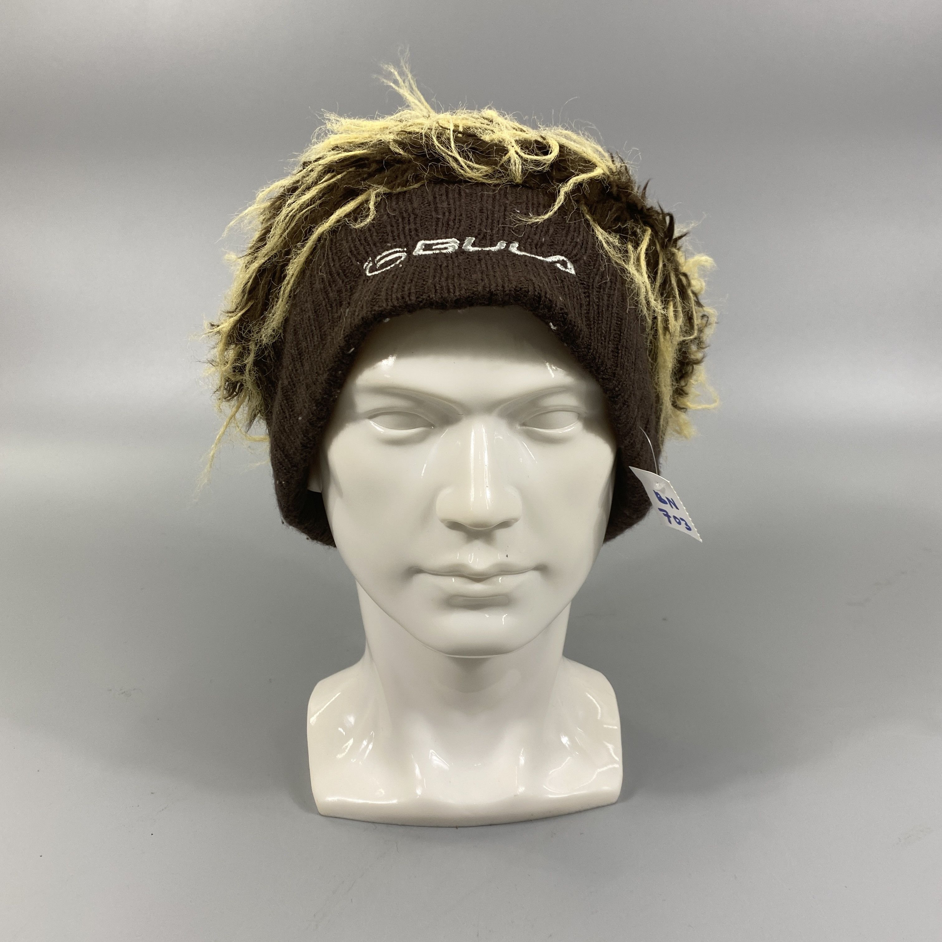 Japanese Brand Gbula Fur Snow Cap Beanie -BN703 Size ONE SIZE - 1 Thumbnail