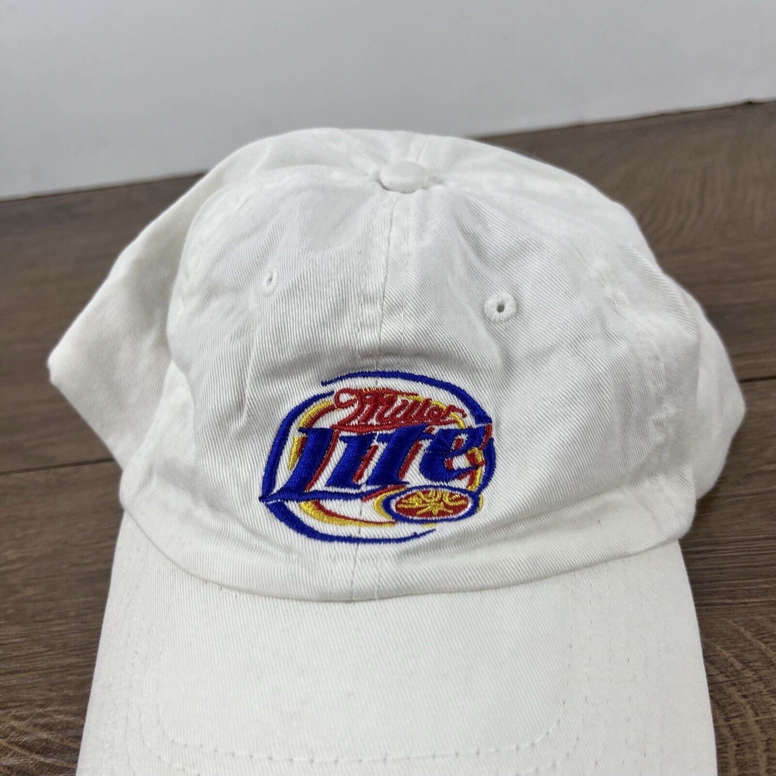 Other Miller Lite White Hat Miller White Cap Hat Adjustable Hat Wh Size ONE SIZE - 6 Thumbnail