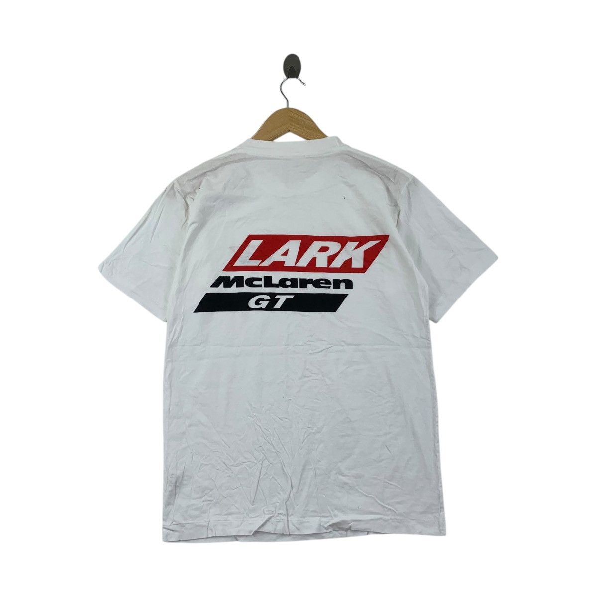 Vintage Vintage 1996 LARK MCLAREN GT Racing Team GTR Tee Shirt Top Size US S / EU 44-46 / 1 - 5 Thumbnail