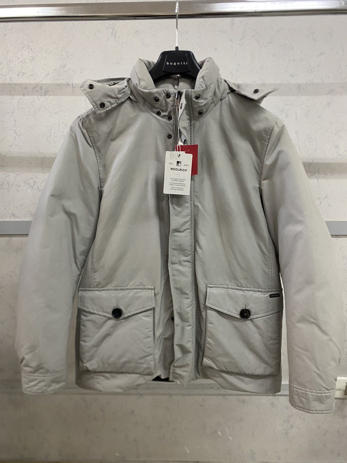 Other Woolrich Gale Parka Jacket, size M, gray, new with tags. Size US M / EU 48-50 / 2 - 2 Thumbnail