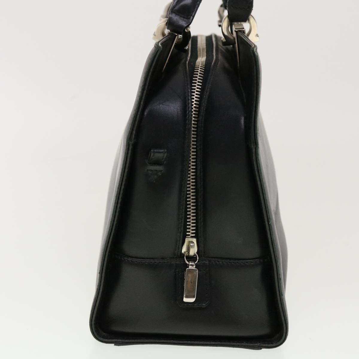 Salvatore Ferragamo Salvatore Ferragamo Hand Bag Leather Black Size ONE SIZE - 4 Thumbnail