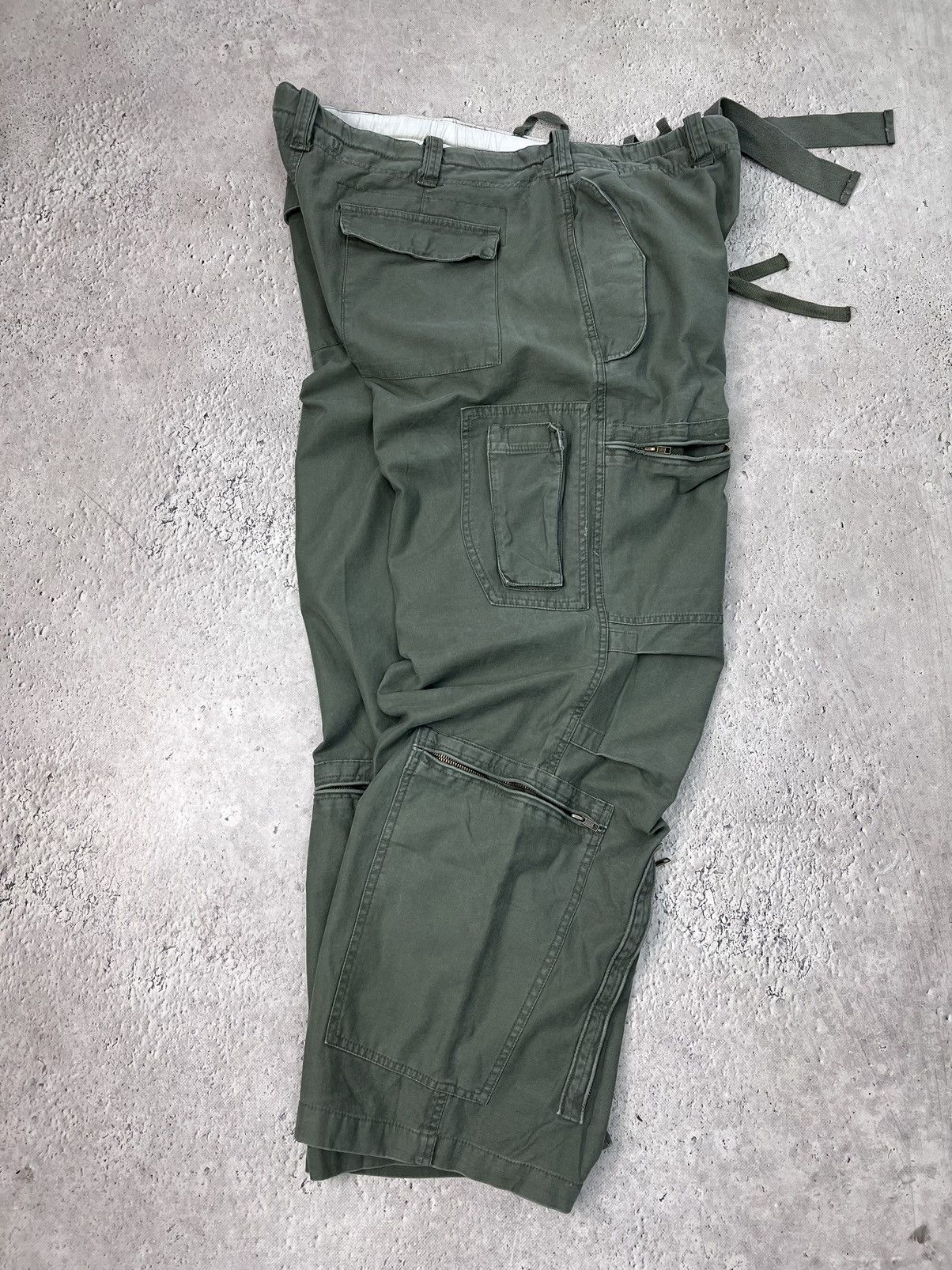Carhartt × Vintage Vintage y2k Carhartt Baggy olive Cargo Pants Size US 34 / EU 50 - 7 Thumbnail