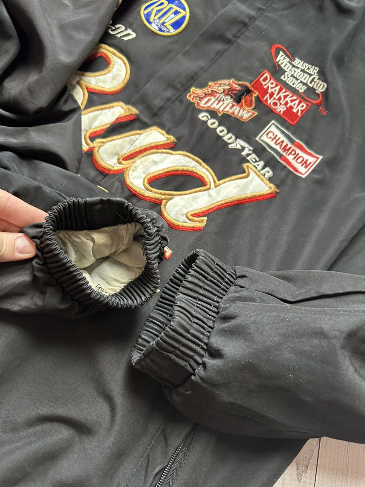 Vintage Vintage Chevrolet Bud racing jacket nascar size XXL logo Size US XXL / EU 58 / 5 - 8 Thumbnail