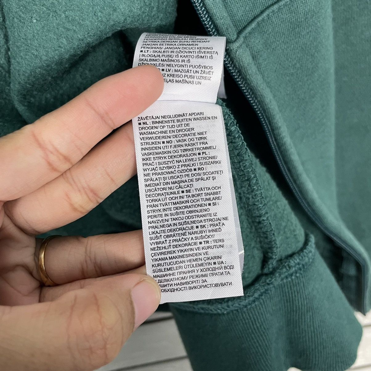 Gap Gap Big Logo Zipper Hoodie Size US M / EU 48-50 / 2 - 23 Thumbnail