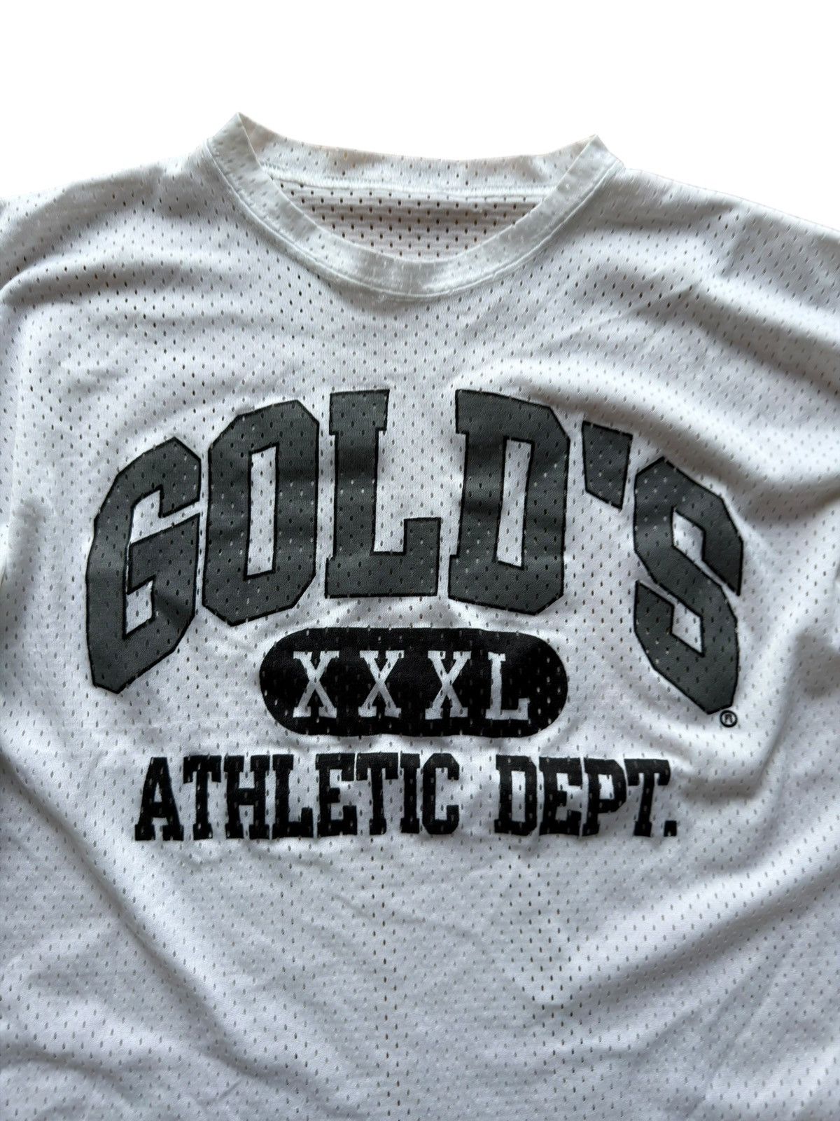 Vintage *RARE* 80s VINTAGE JERSEY SPORT GOLD’S GYM BOXY BODYBUILDING Size US M / EU 48-50 / 2 - 6 Thumbnail