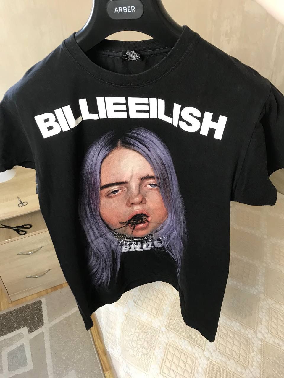 Billie Eilish 🔥 Billie Eilish Tarantula Y2K T Shirt Spider Tour Vintage Size US M / EU 48-50 / 2 - 5 Thumbnail