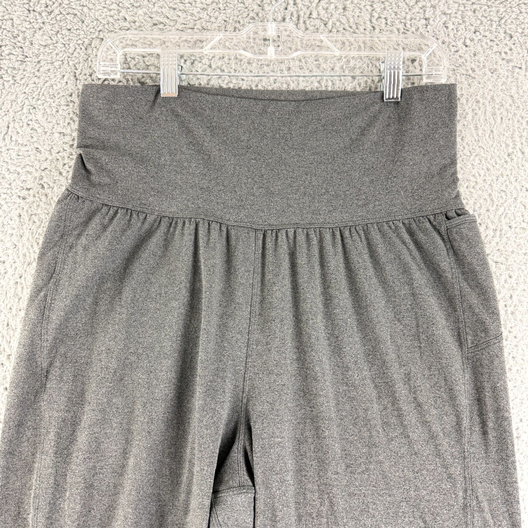 Patagonia Patagonia Trail Beta Capri Pants Womens Large Gray Pull On Stretch Athletic Gym Casual Travel Beach City College Mens? Size 36" / US 14 / IT 50 - 3 Thumbnail