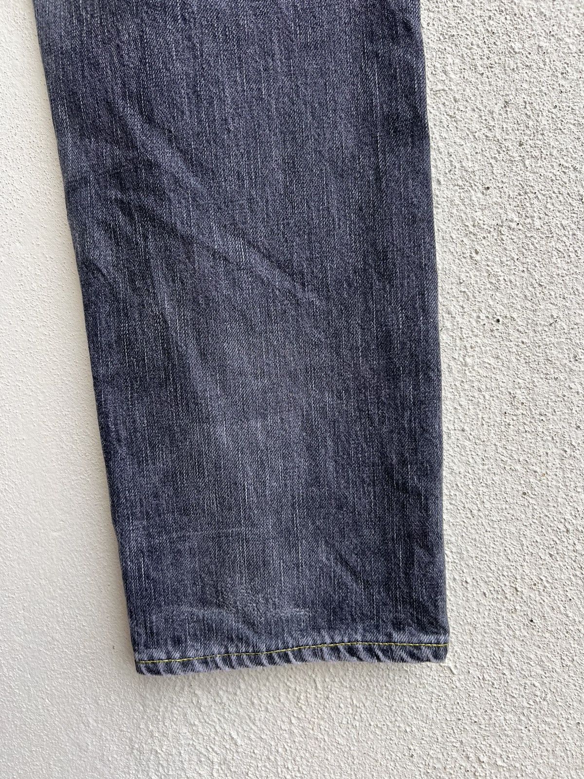 Swagger Vintage Swagger Japan Fade Black Denim Selvedge Jeans Size US 34 / EU 50 - 20 Thumbnail