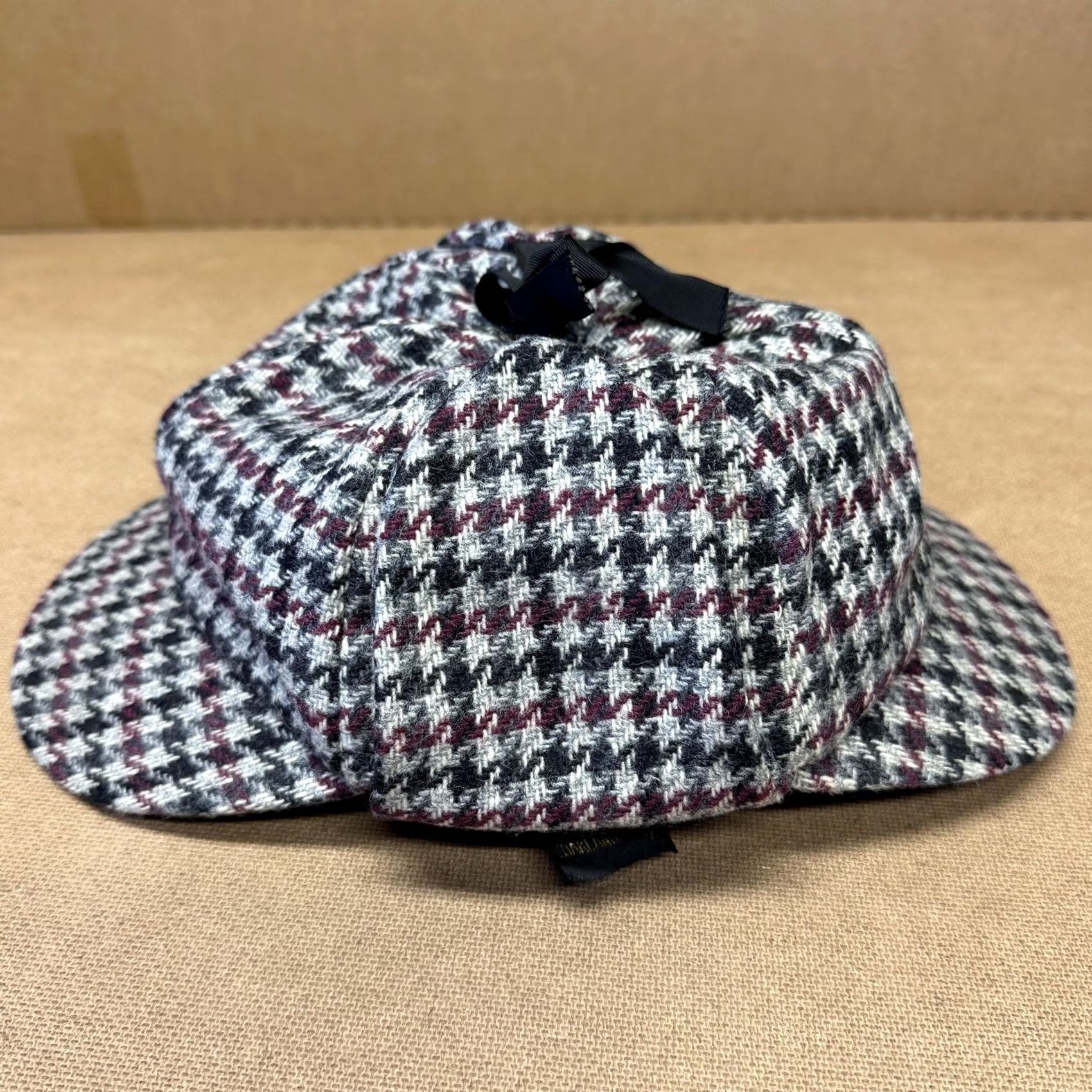 Vintage VINTAGE Dorfman Pacific Hat Trapper Mens One Size Tweed Check Ear Flap 80s Size ONE SIZE - 2 Thumbnail