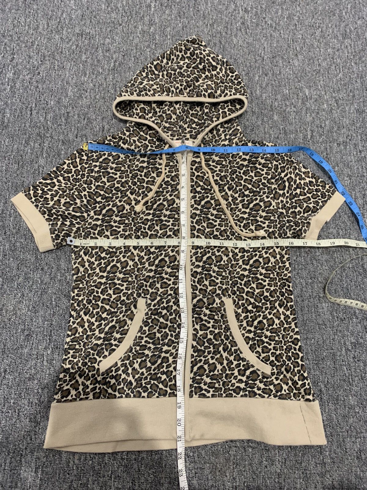 Hysteric Glamour Tixks Crazy Leopard Y2k Hoodie Japanese Hysteric Style Size S / US 4 / IT 40 - 7 Thumbnail