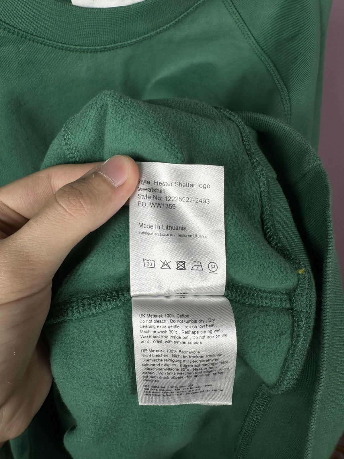 Wood Wood Wood Wood Hester Organic Cotton Sweatshirt Crewneck Logo Size US M / EU 48-50 / 2 - 10 Thumbnail