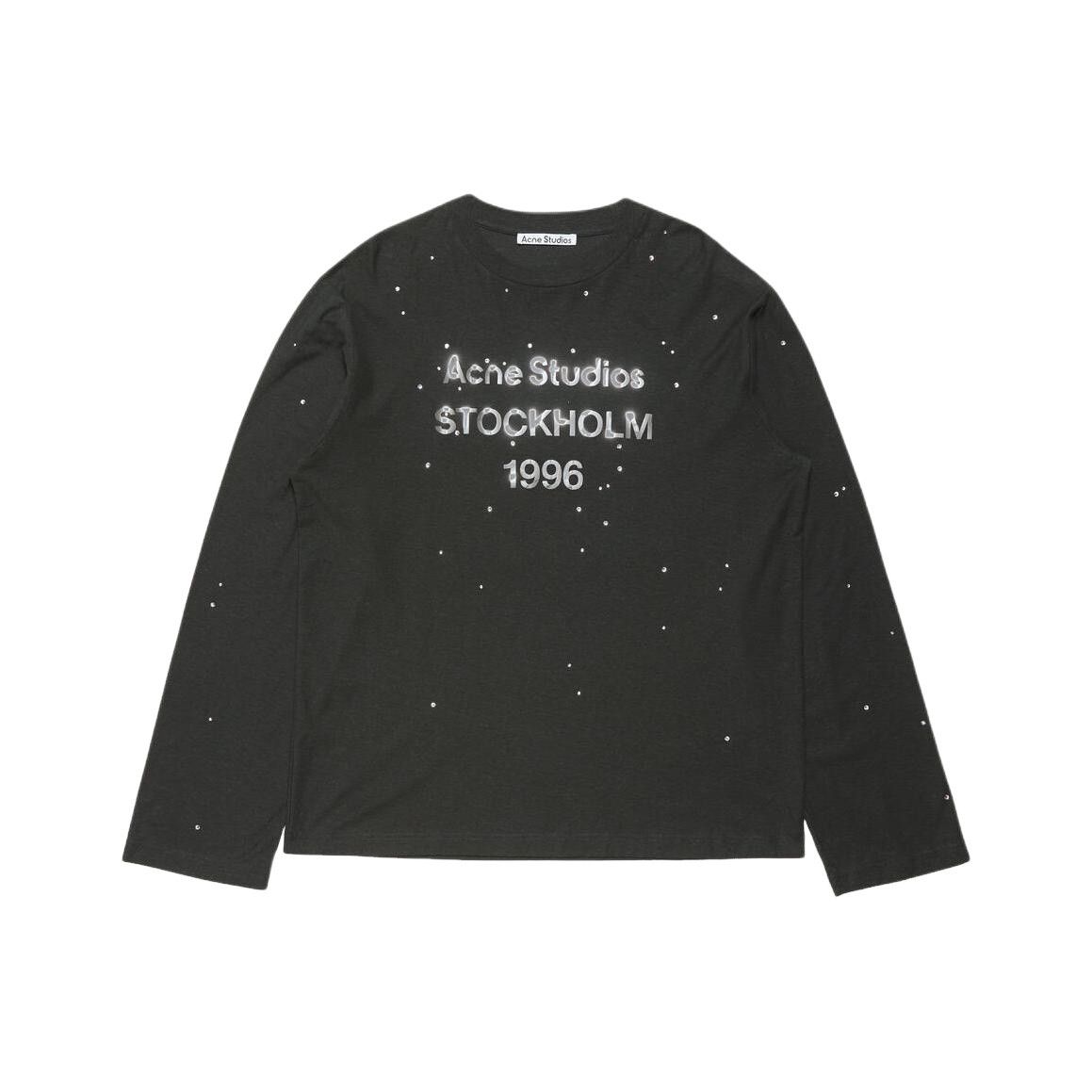 Acne Studios Acne Studios Rhinestone Stockholm 1996 T-Shirt M Size US M / EU 48-50 / 2 - 1 Thumbnail