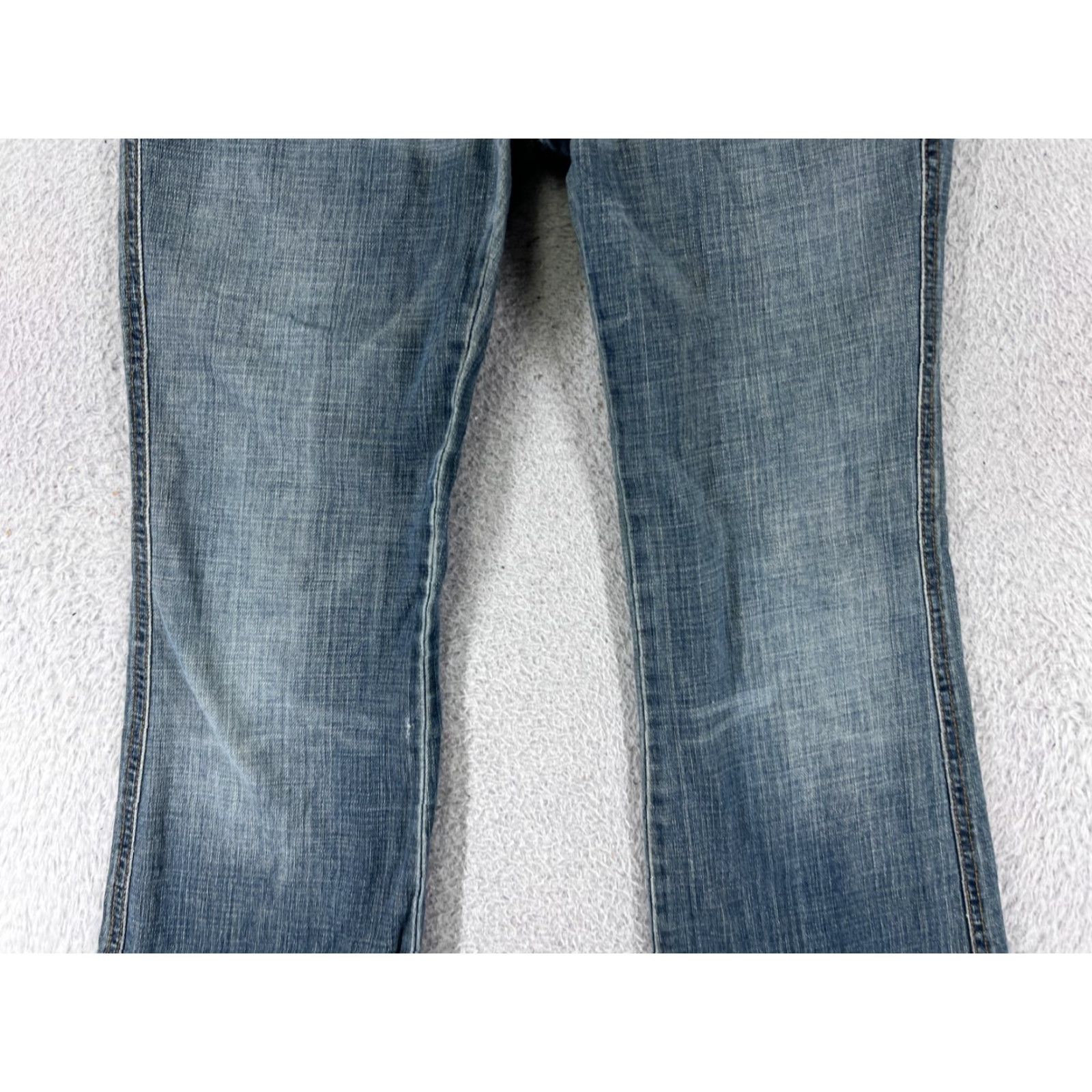 7 For All Mankind 7 For All Mankind Jeans Women 30 Blue Denim Bootcut Low Rise Embroidered Cotton Womens Jeans Bootcut 7 For All Mankind Blue Color 30s? Size 30" / US 8 / IT 44 - 7 Thumbnail