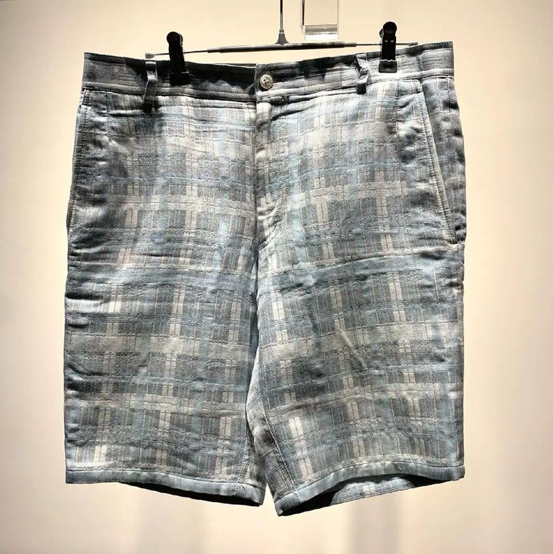 Thom Browne Thom Browne Casual Blue Cotton Shorts 0089 Size US 30 / EU 46 - 1 Thumbnail