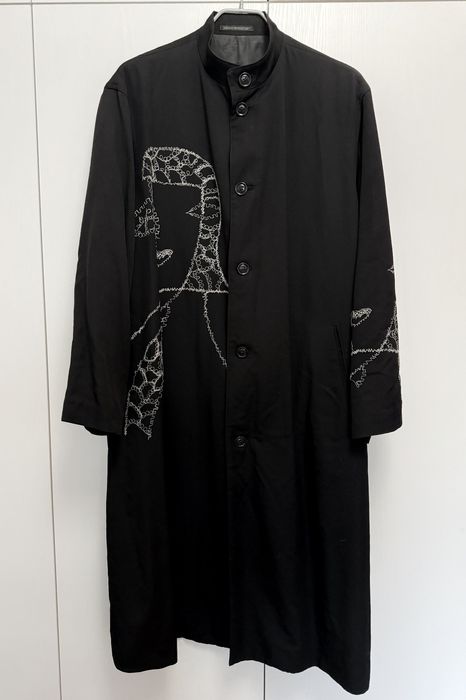 Yohji Yamamoto Yohji Yamamoto Pour Homme 16aw runway Rie Coat