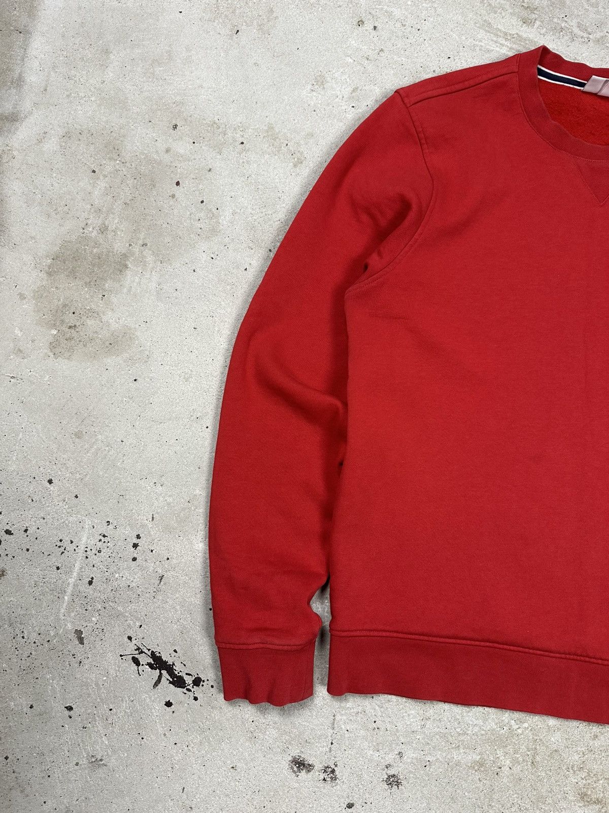 Lacoste × Vintage Vintage Y2K Lacoste Red Crewneck Jumper Small Logo Size US S / EU 44-46 / 1 - 4 Thumbnail