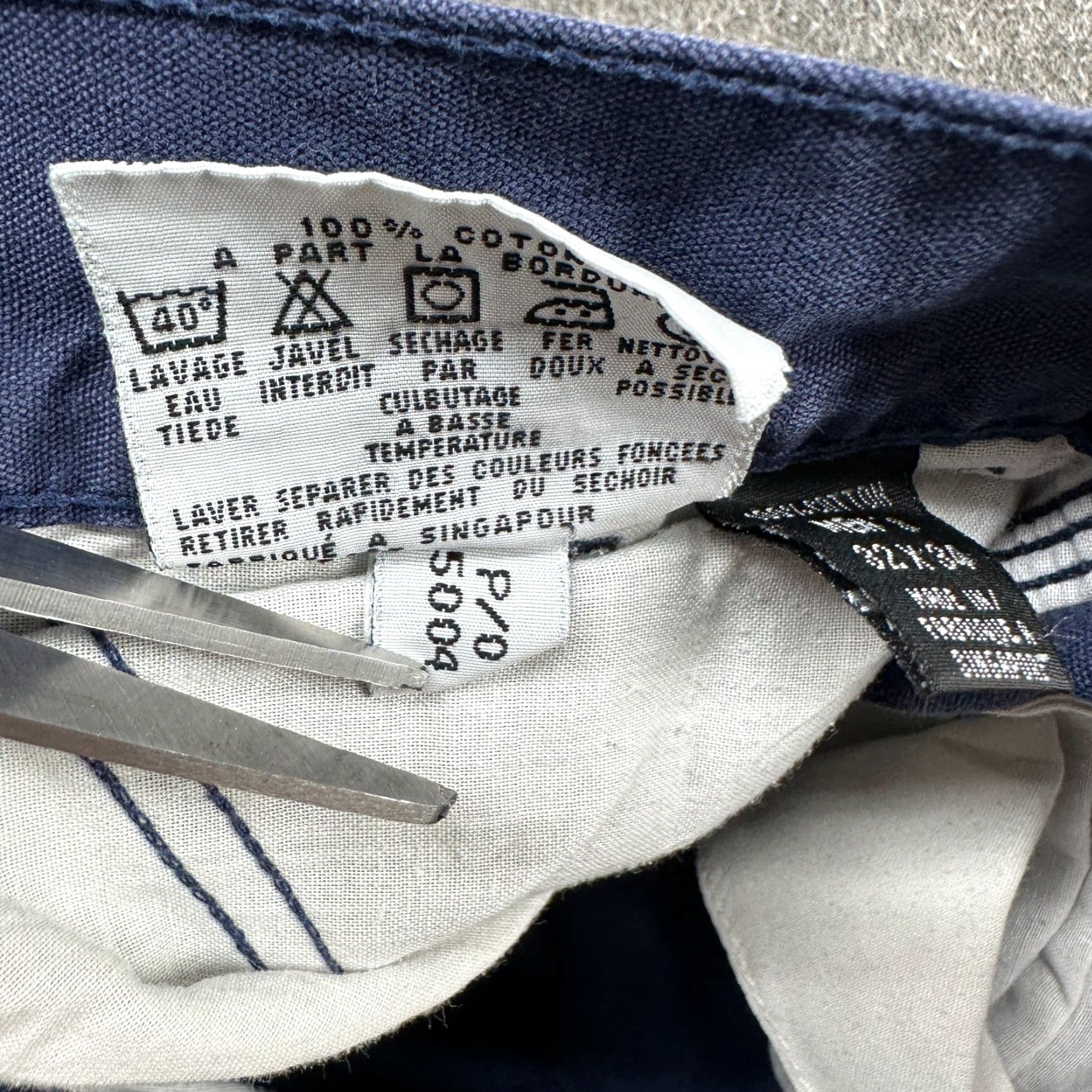 Patagonia VINTAGE Patagonia Pants Men 30x30 Blue Navy Dark Wash Denim Jeans 90s Patag onia 5-Pocket Mens Size US 30 / EU 46 - 6 Thumbnail