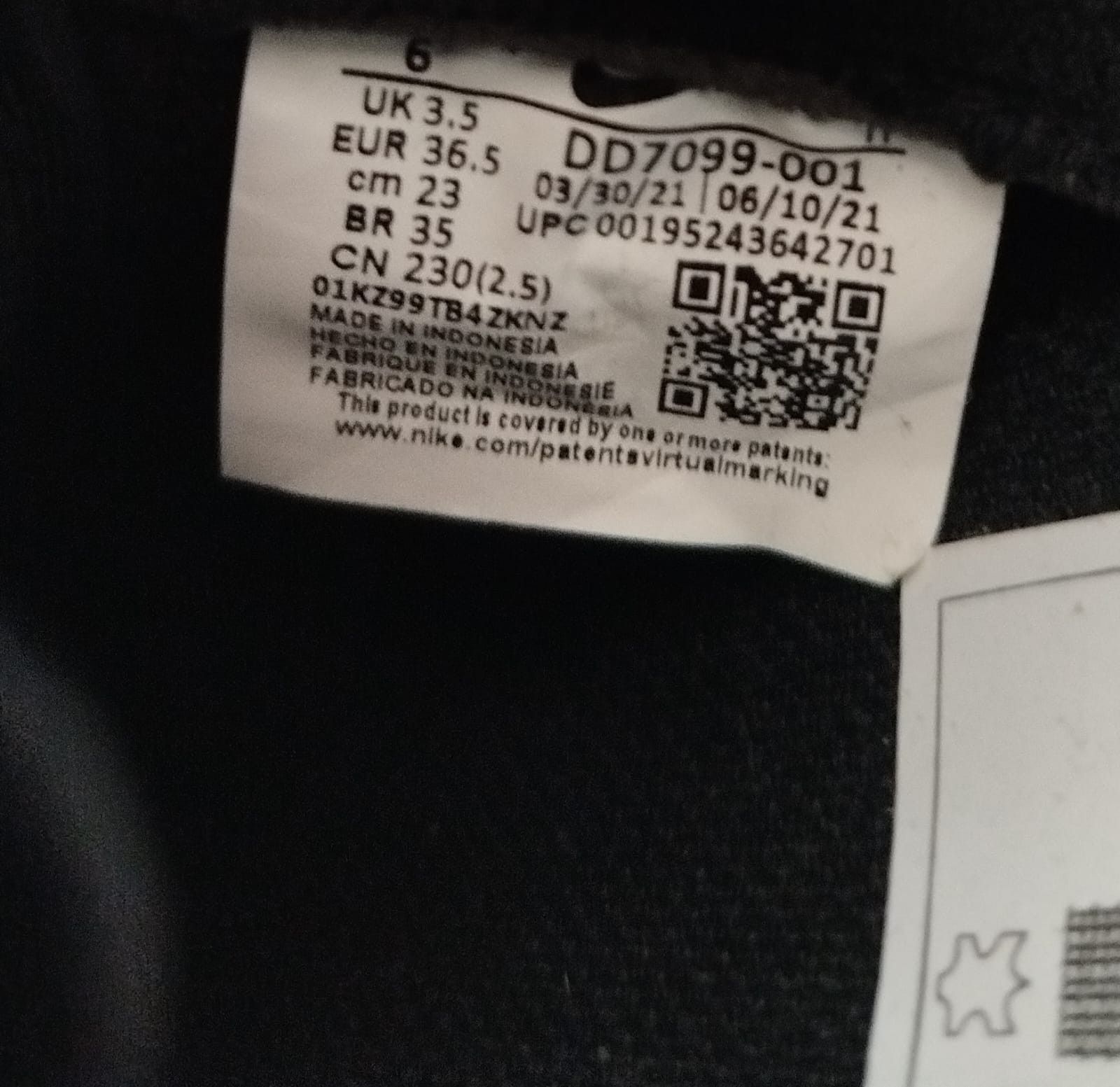 Nike Nike Dunk SE Low Primal Black Size US 6 / IT 36 - 9 Thumbnail