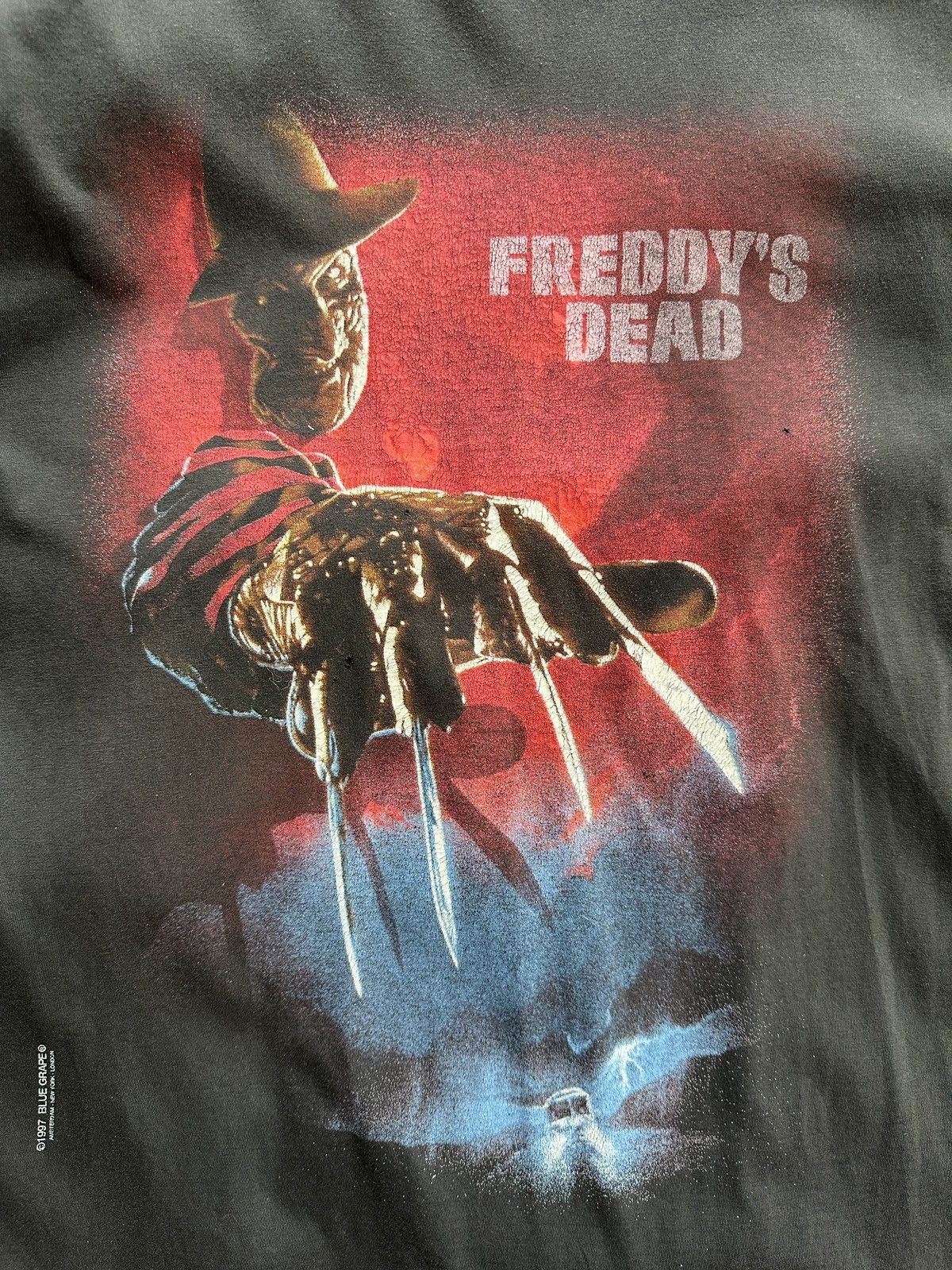 Vintage CRAZY 1997 FREDDY KRÜGER „THE FINAL NIGHTMARE“ T-SHIRT XL Size US XL / EU 56 / 4 - 3 Thumbnail