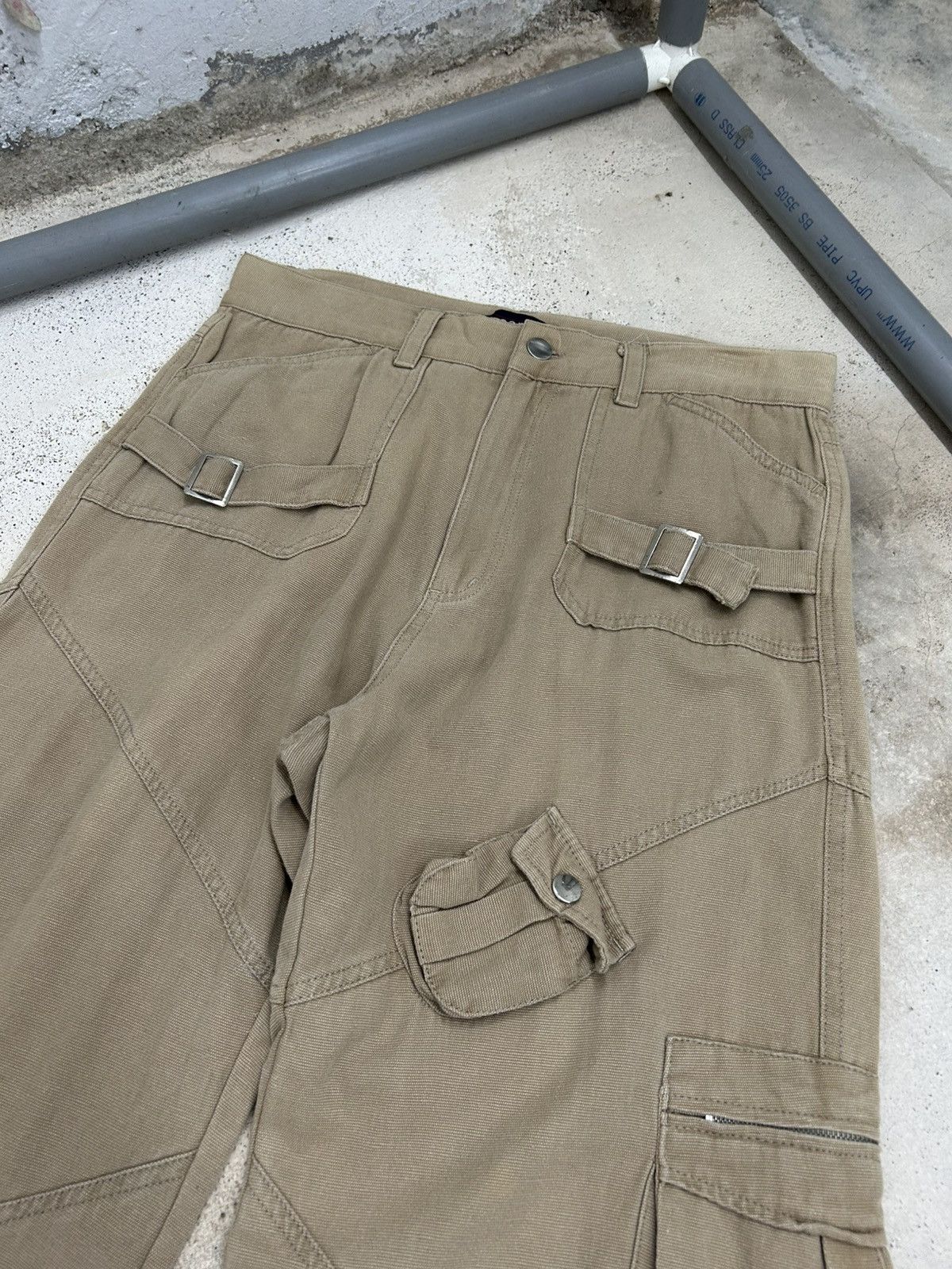 Le Grande Bleu (L.G.B.) JAPAN FASHION CARGO MULTIPOCKET MILITARY STRAIGHT CUT Size US 31 - 6 Thumbnail