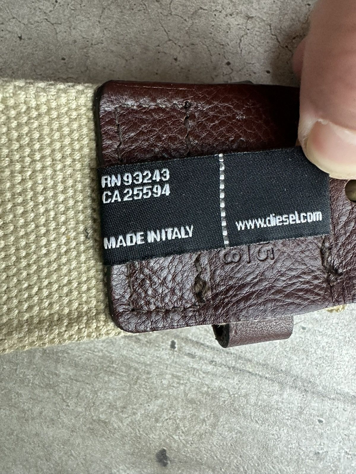 Diesel Vintage belt Diesel ever end ever Size 38 - 9 Thumbnail