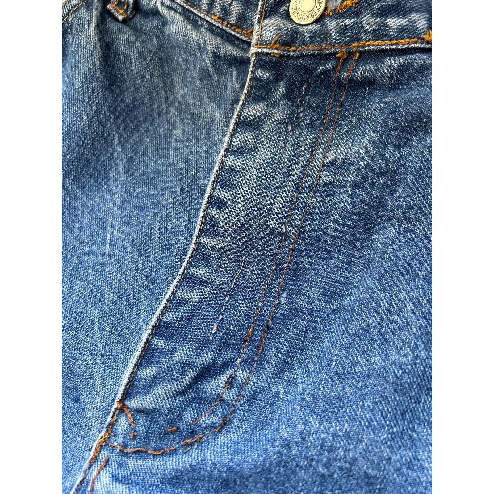 Levi's Levi's 501 W36 L32 - Distressed Vintage Jeans - Cropped Hem Size US 36 / EU 52 - 7 Thumbnail