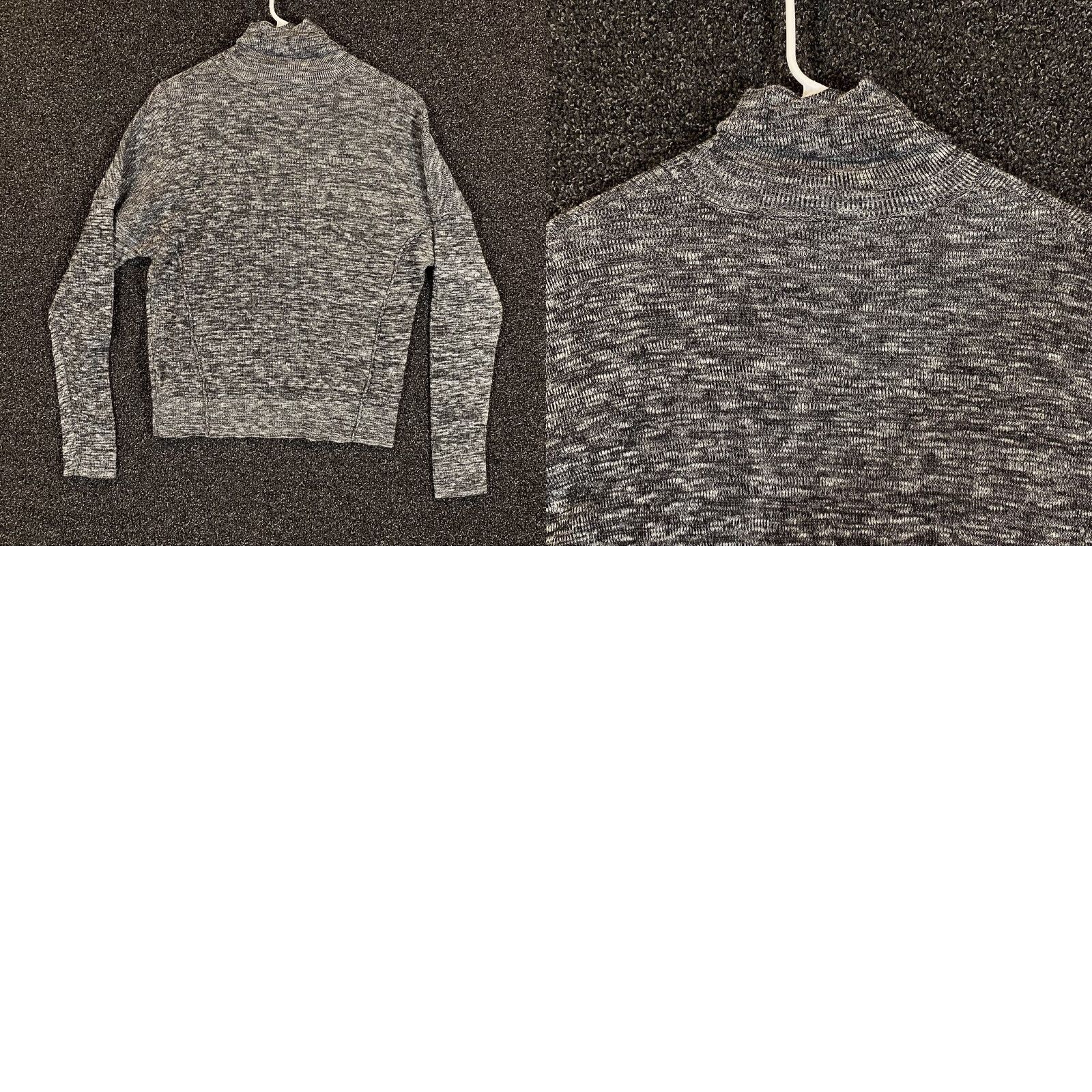 Anthropologie ANTHROPOLOGIE MOTH Sweater Women's Medium Gray Cowl Neck Turtleneck Knit Pullover Knitwear Bohemian Lightweight Size M / US 6-8 / IT 42-44 - 8 Thumbnail