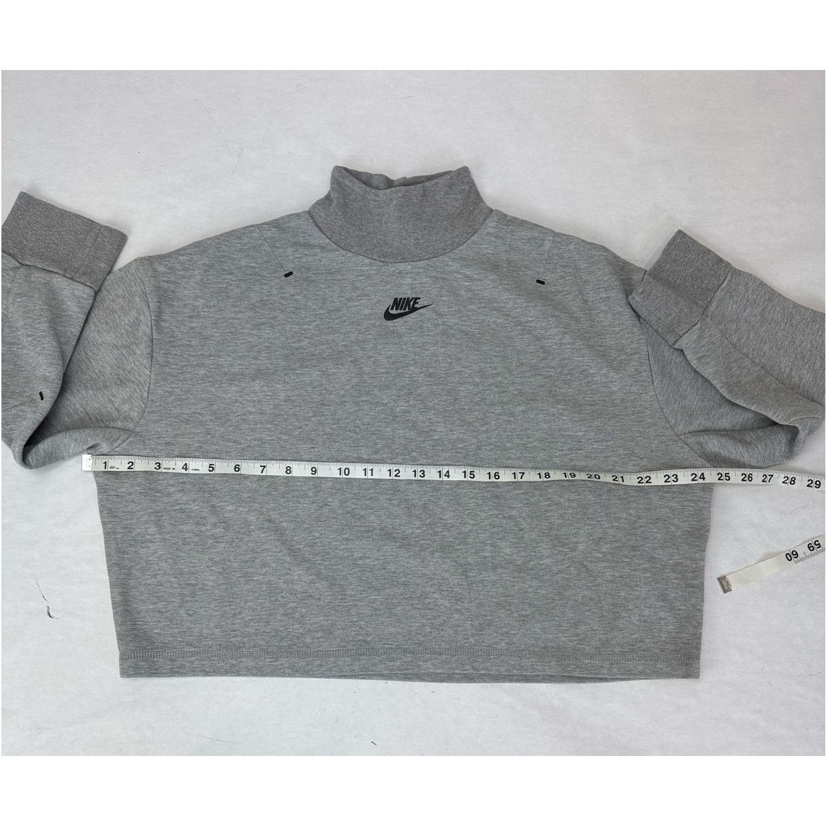 Nike Nike Tech Fleece Turtleneck Sweatshirt Gray Heather Size XS Size XS / US 0-2 / IT 36-38 - 6 Thumbnail