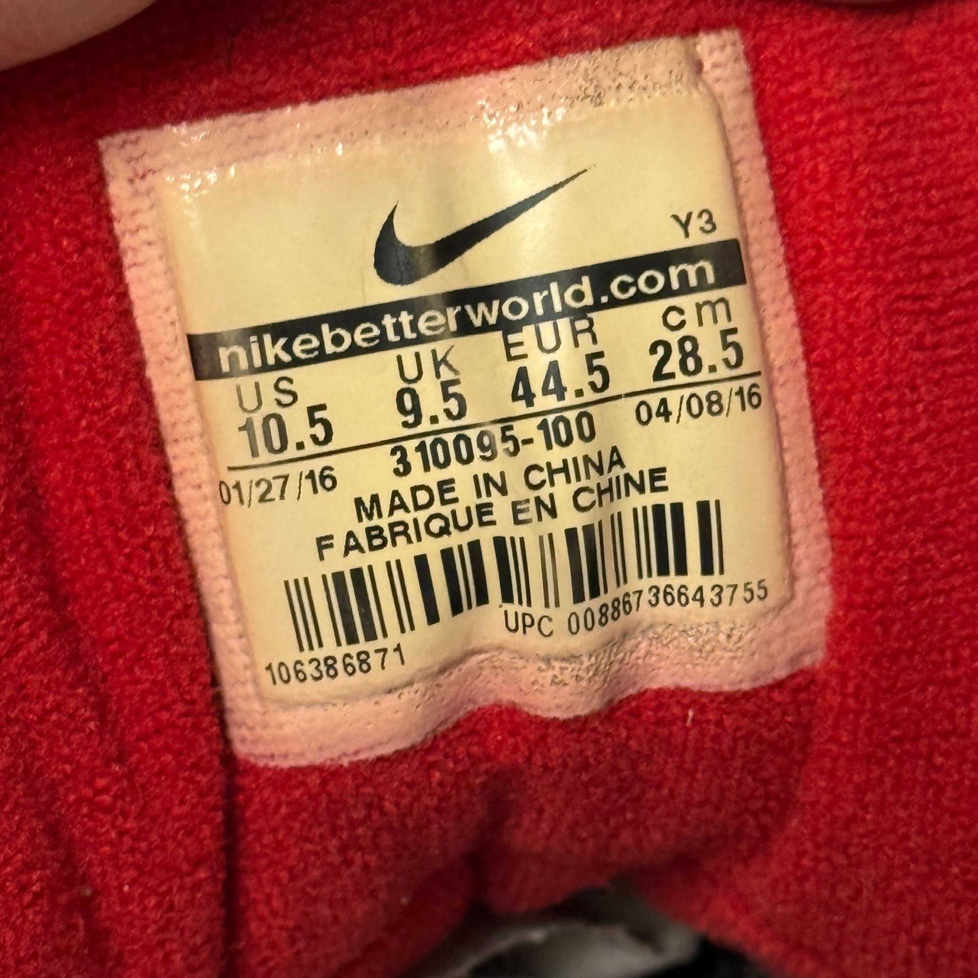 Nike Air Force 180 Olympic Dream Team Basketball Rehab Sneakers Size US 10.5 / EU 43-44 - 9 Thumbnail