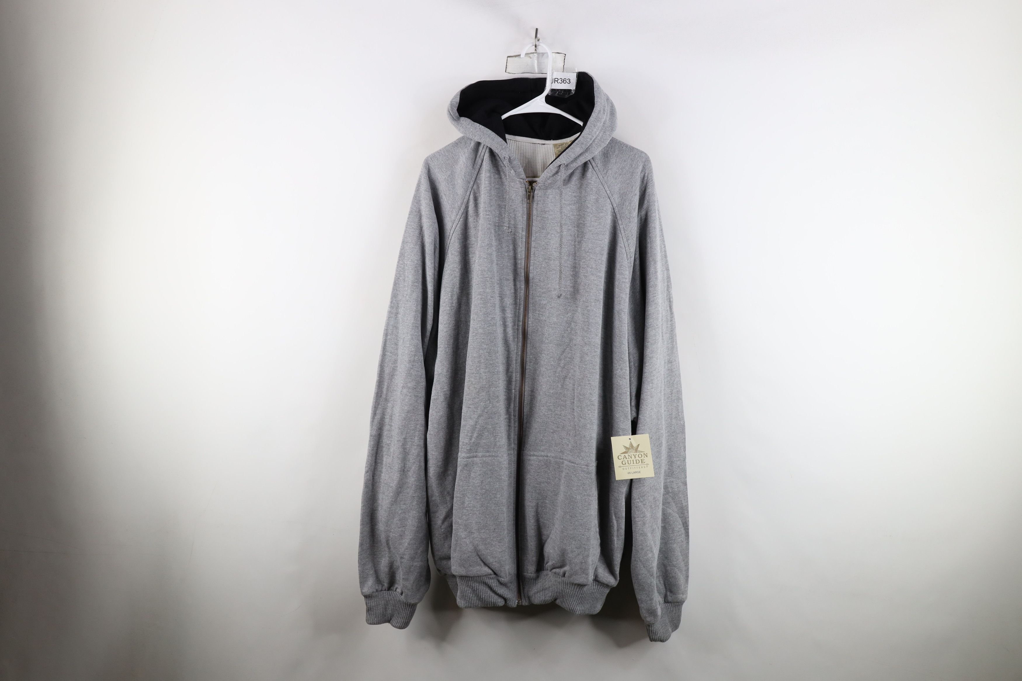 Vintage Deadstock Vintage Y2K Streetwear Lined Full Zip Hoodie Size US XXL / EU 58 / 5 - 1 Thumbnail