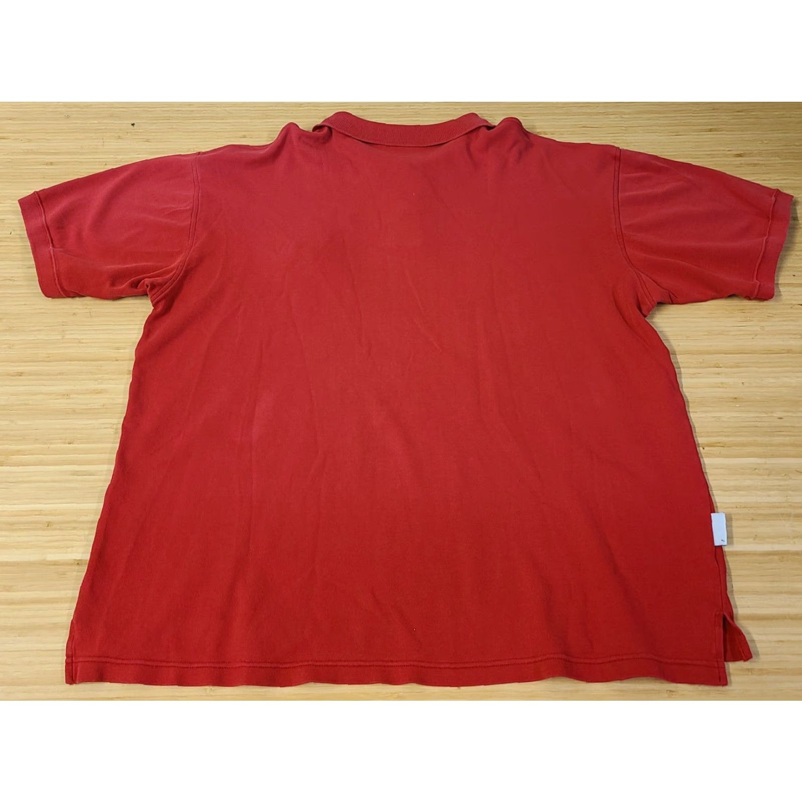 Acme Clothing VINTAGE Acme Clothing Polo Shirt Taz Tasmanian Devil Golf 2XL Red Short Sleeve Embroidered Logo 100% Cotton Men Classic Knit Size US XXL / EU 58 / 5 - 6 Thumbnail