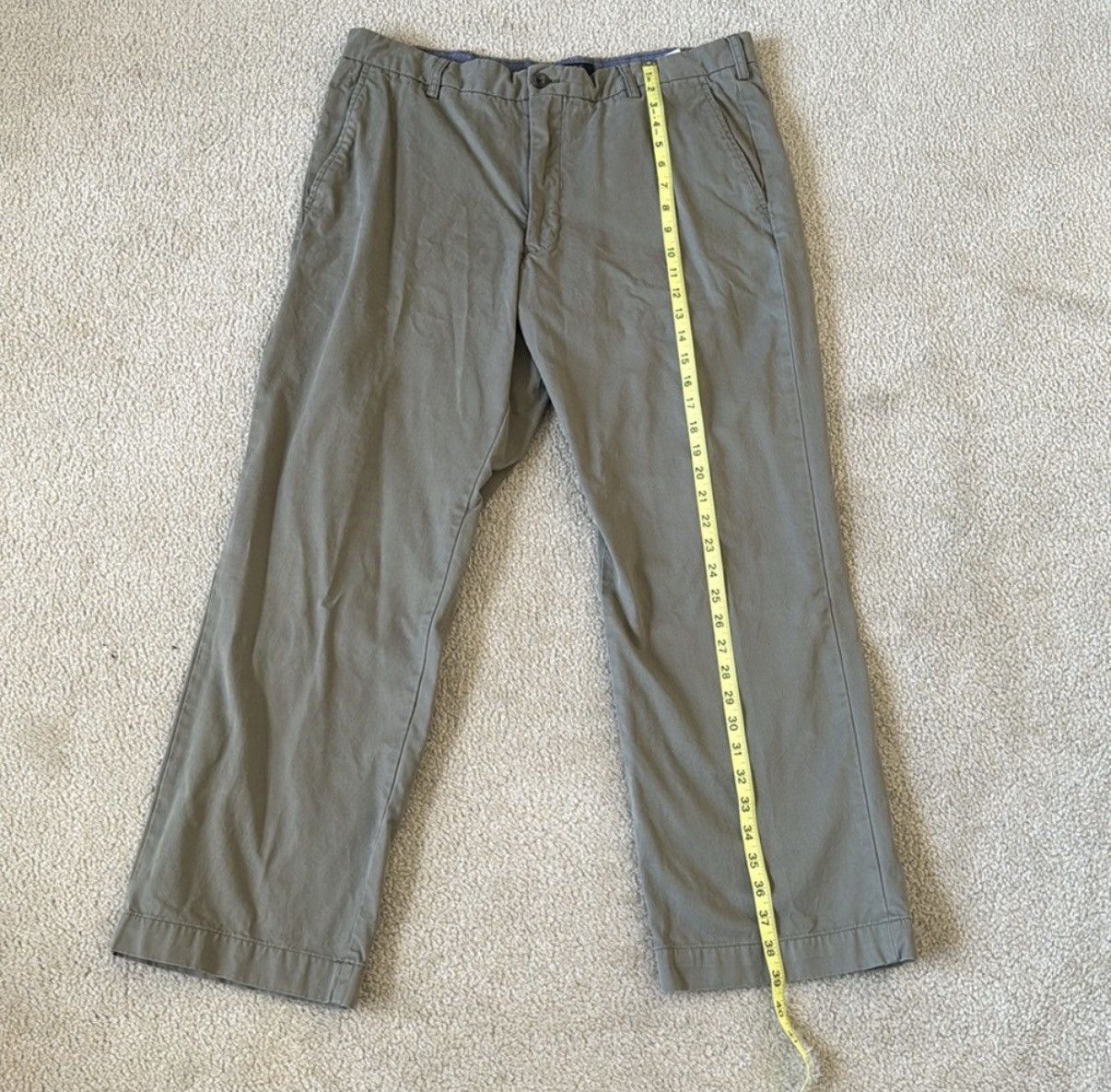 Banana Republic Banana Republic Men's Relaxed Fit Chinos 100% Cotton Size 38 Size US 38 / EU 54 - 3 Thumbnail
