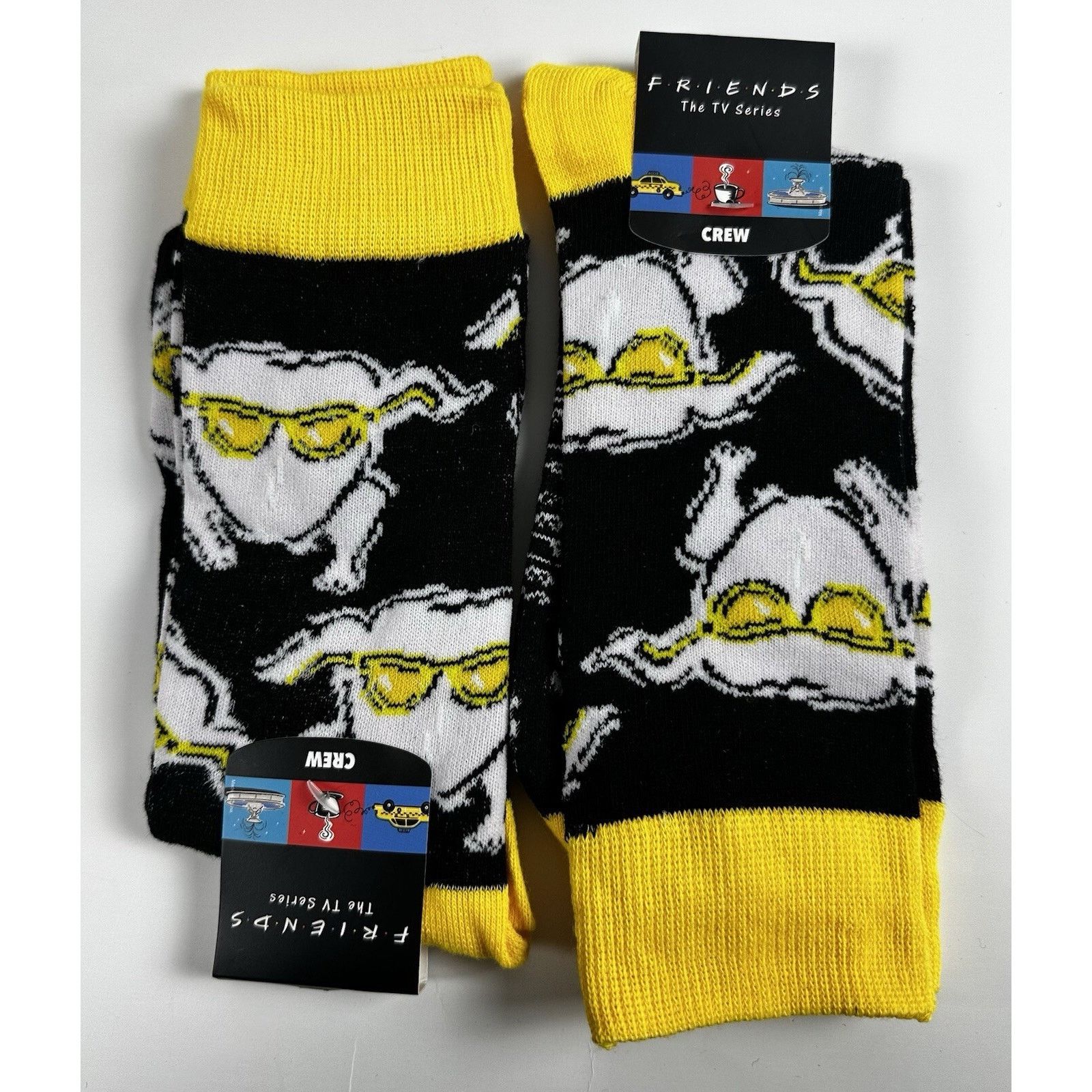 & Other Stories Friends TV Show Thanksgiving Crew Socks Bioworld Size 10-13 Size ONE SIZE - 1 Thumbnail