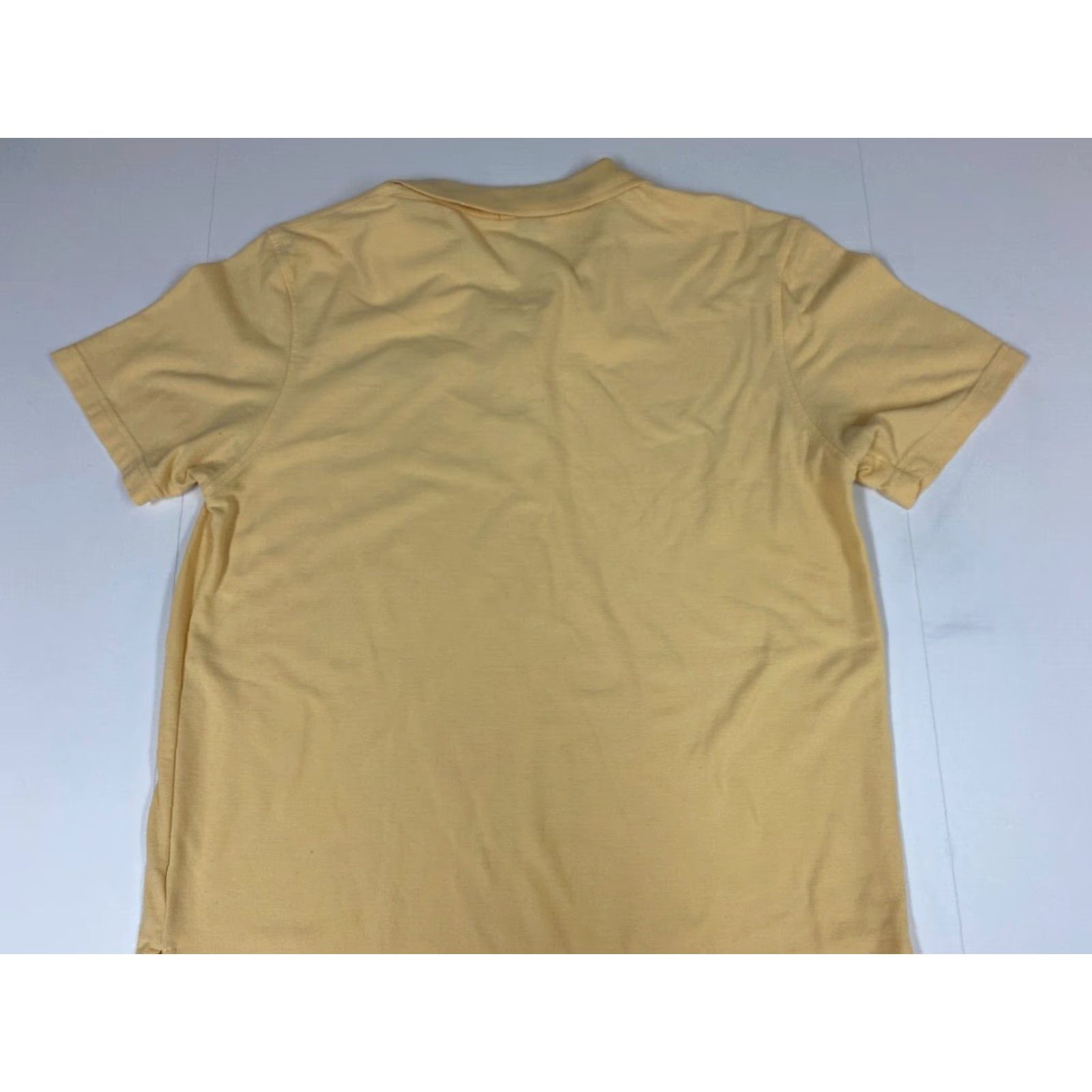Port Authority Peach State Port Authority Polo Shirt L Mens Short Sleeve Yellow Knit Cotton Regular Button Collar Golf Breathable Solid 2000s Theme American Size US L / EU 52-54 / 3 - 6 Thumbnail