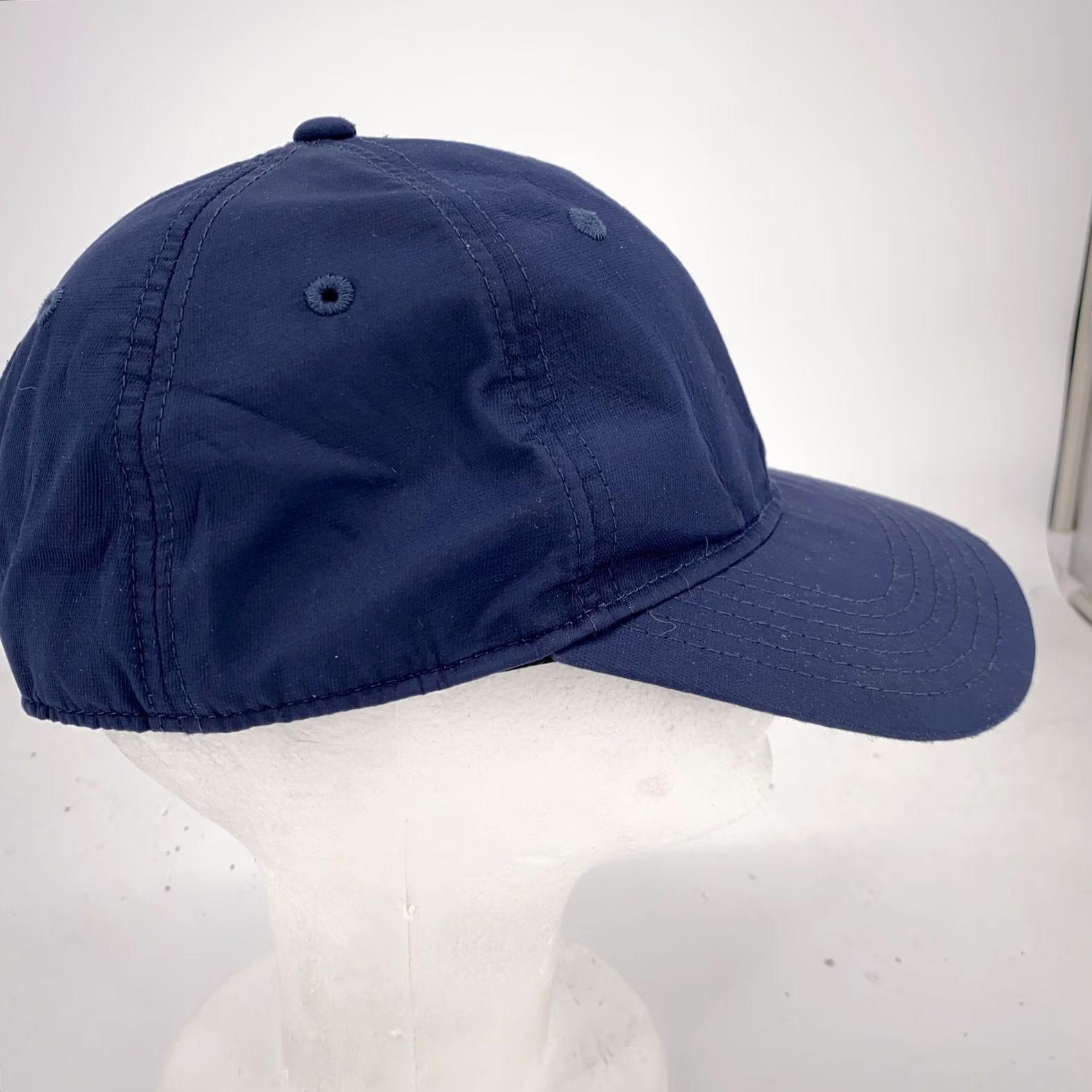 Adidas Adidas Dell Hat Cap Strap Back Navy Blue Embroidered Mens One Size Baseball Cap - Blue, Adjustable, Lightweight, Geek, Sports Size ONE SIZE - 4 Thumbnail
