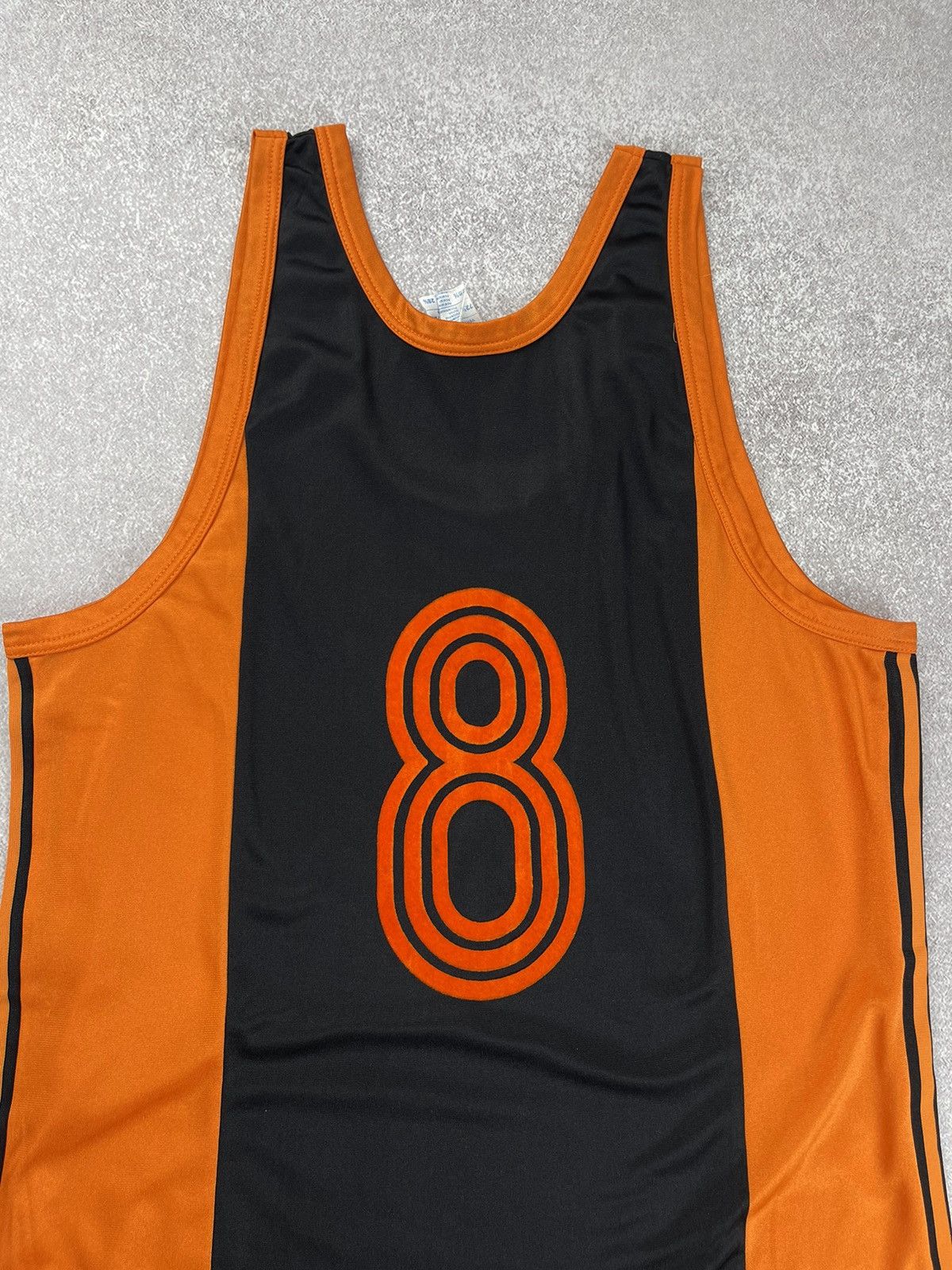 Adidas Vintage Adidas 70-80’s Tank Top Running Jersey #8 Size M-L Size US M / EU 48-50 / 2 - 9 Thumbnail