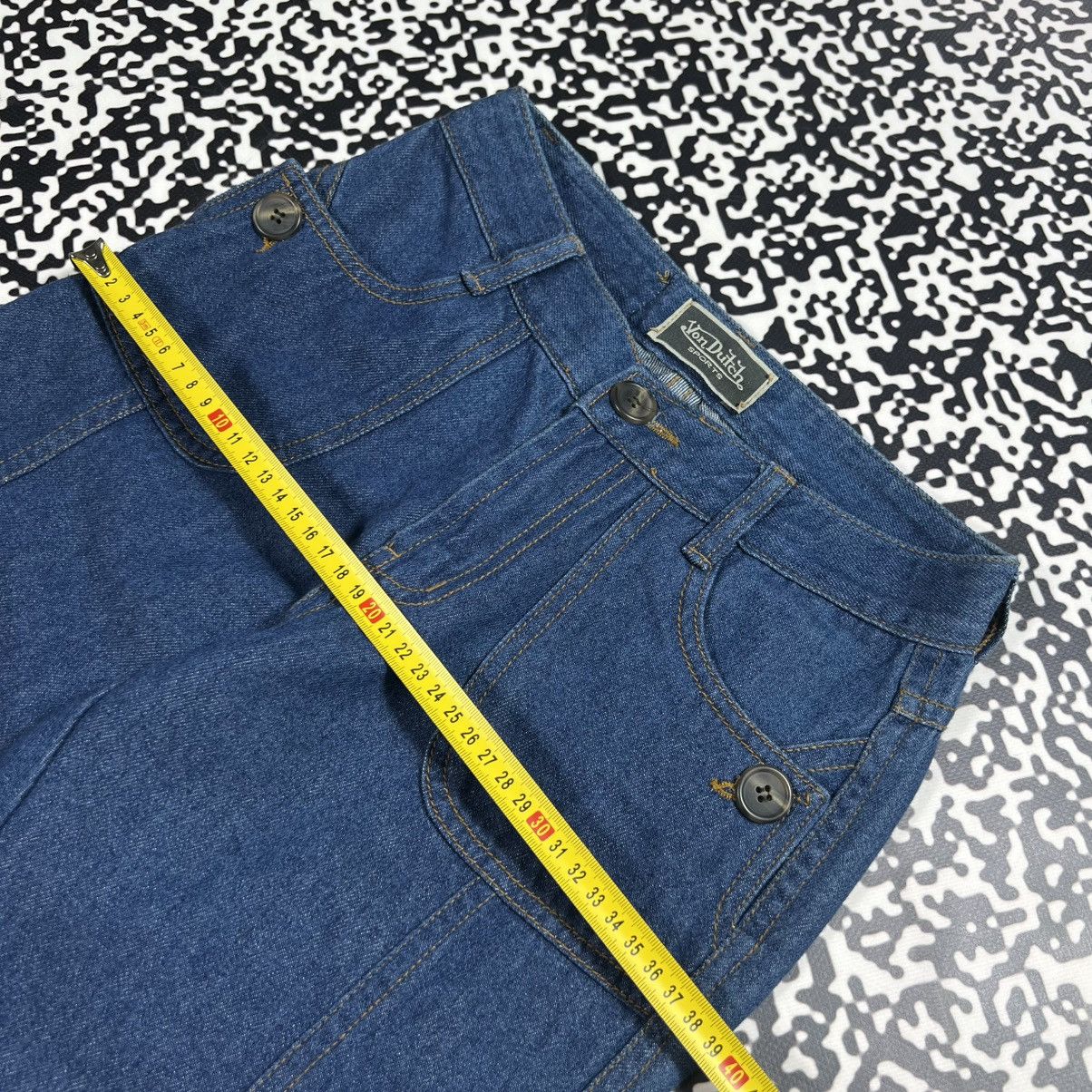 Von Dutch Vintage Y2K Von Dutch Retro Sexy Flared Jeans 90s Style Size 25" / US 0 / IT 36 - 20 Thumbnail