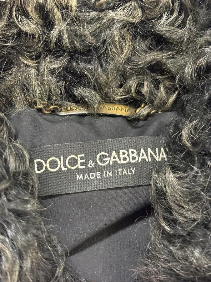 Dolce & Gabbana FW2009 Dolce & Gabbana Hybrid Nylon Shearling Black Jacket Size XS / US 0-2 / IT 36-38 - 9 Thumbnail