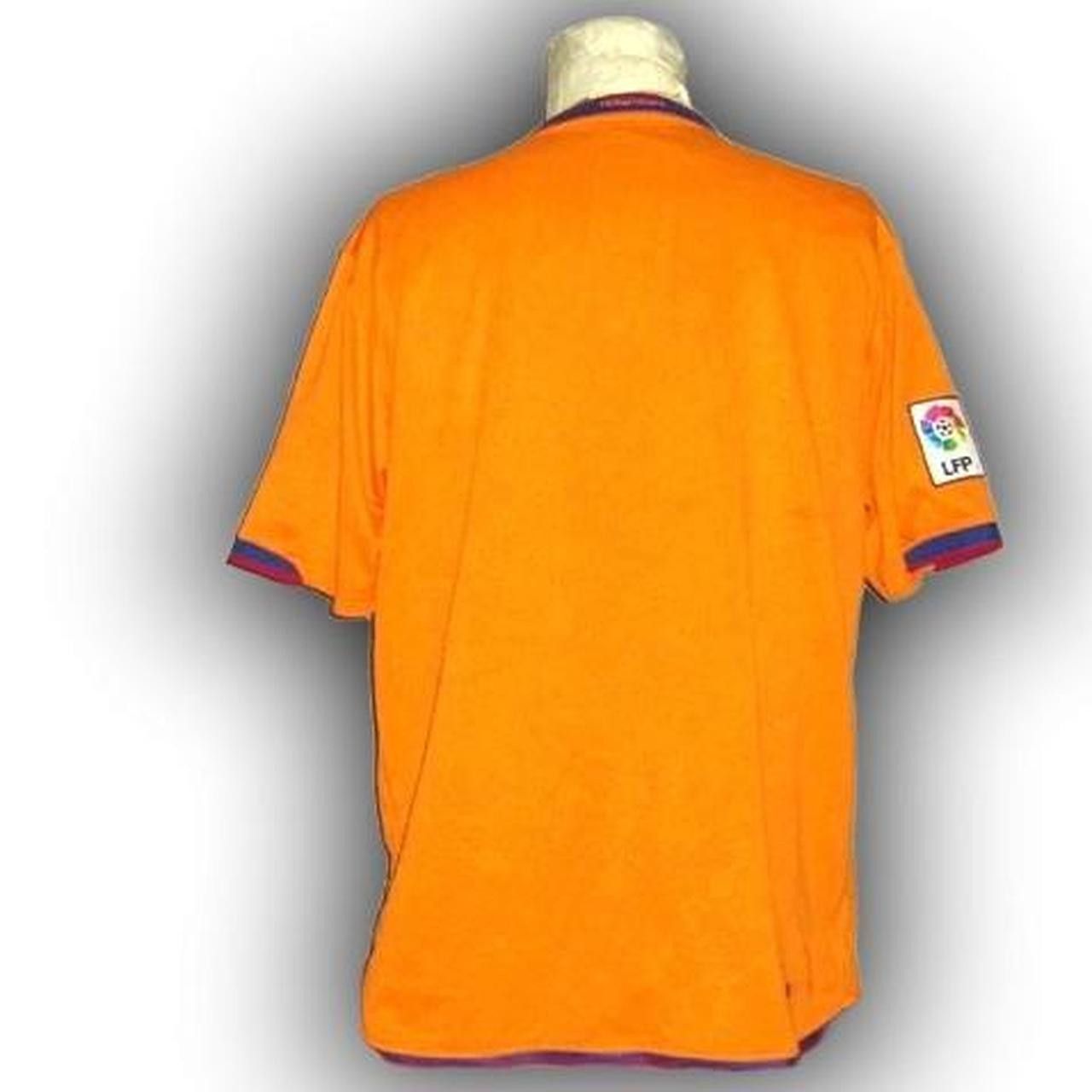 Nike Fc Barcelona Spain 2006 2007 2008 Away Third Shirt Jersey Size US L / EU 52-54 / 3 - 2 Thumbnail