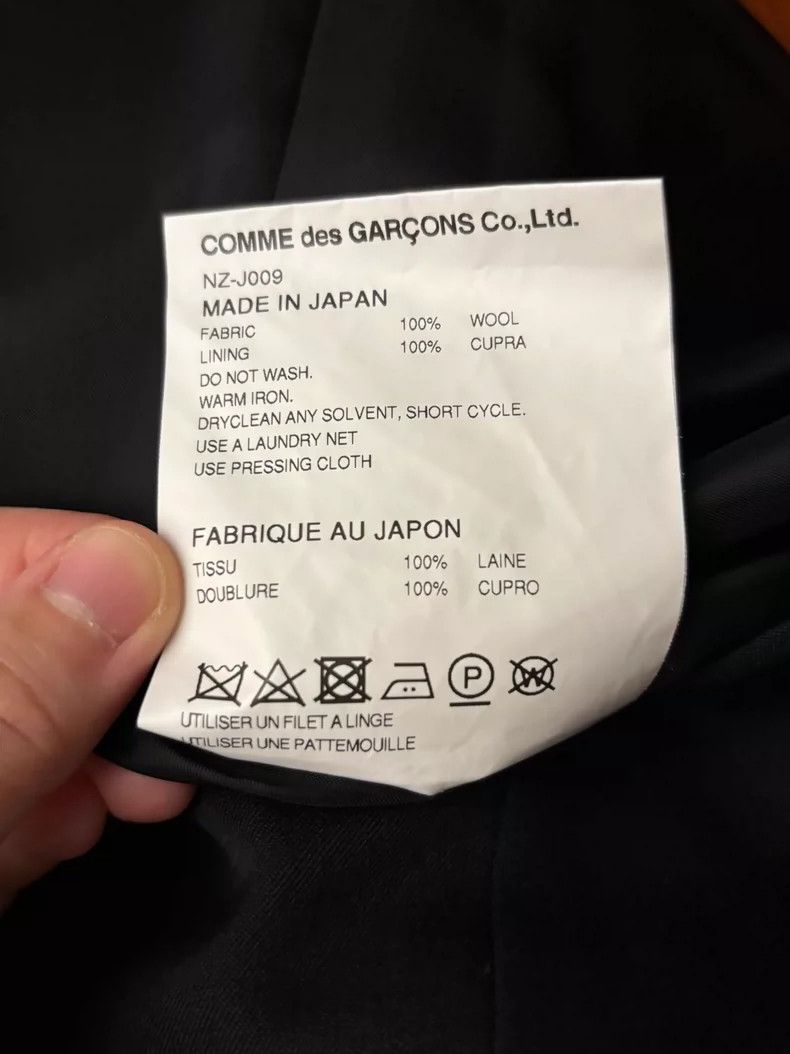 Comme des Garcons Comme Des Garcons Round neck pocket suit jacket 2503-Nextar Size S / US 4 / IT 40 - 5 Thumbnail