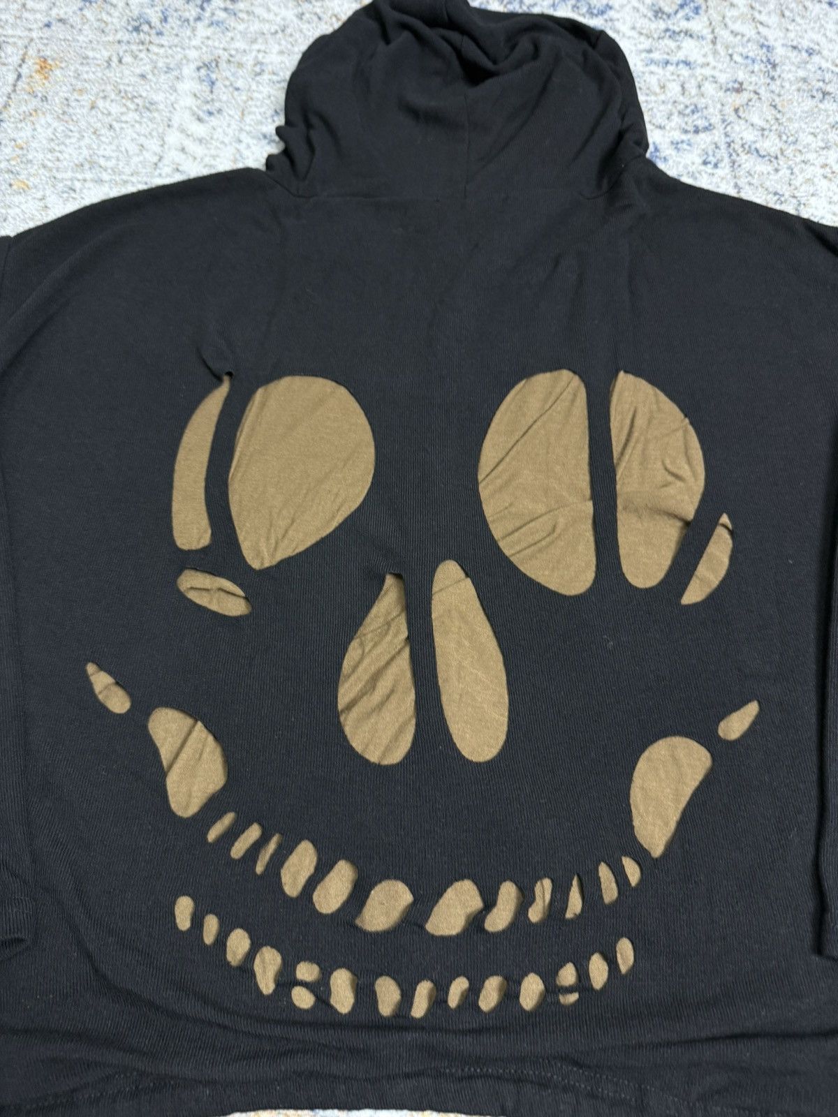 Other Soda edgy skull hole hoodie Size US L / EU 52-54 / 3 - 5 Thumbnail