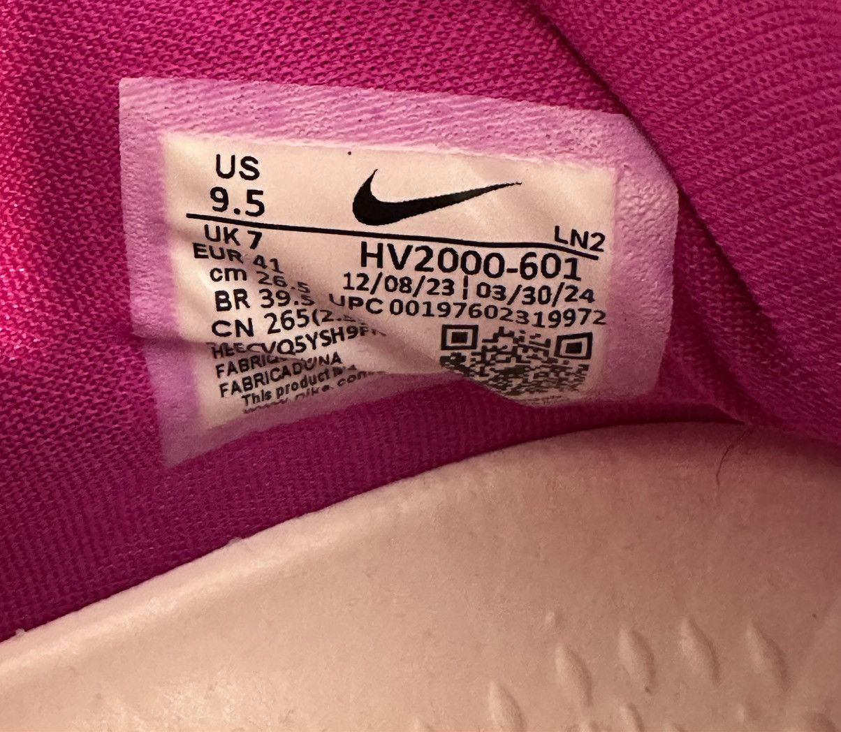Nike Women’s Air Zoom GT Hustle 3 Size US 9.5 / IT 39.5 - 1 Thumbnail